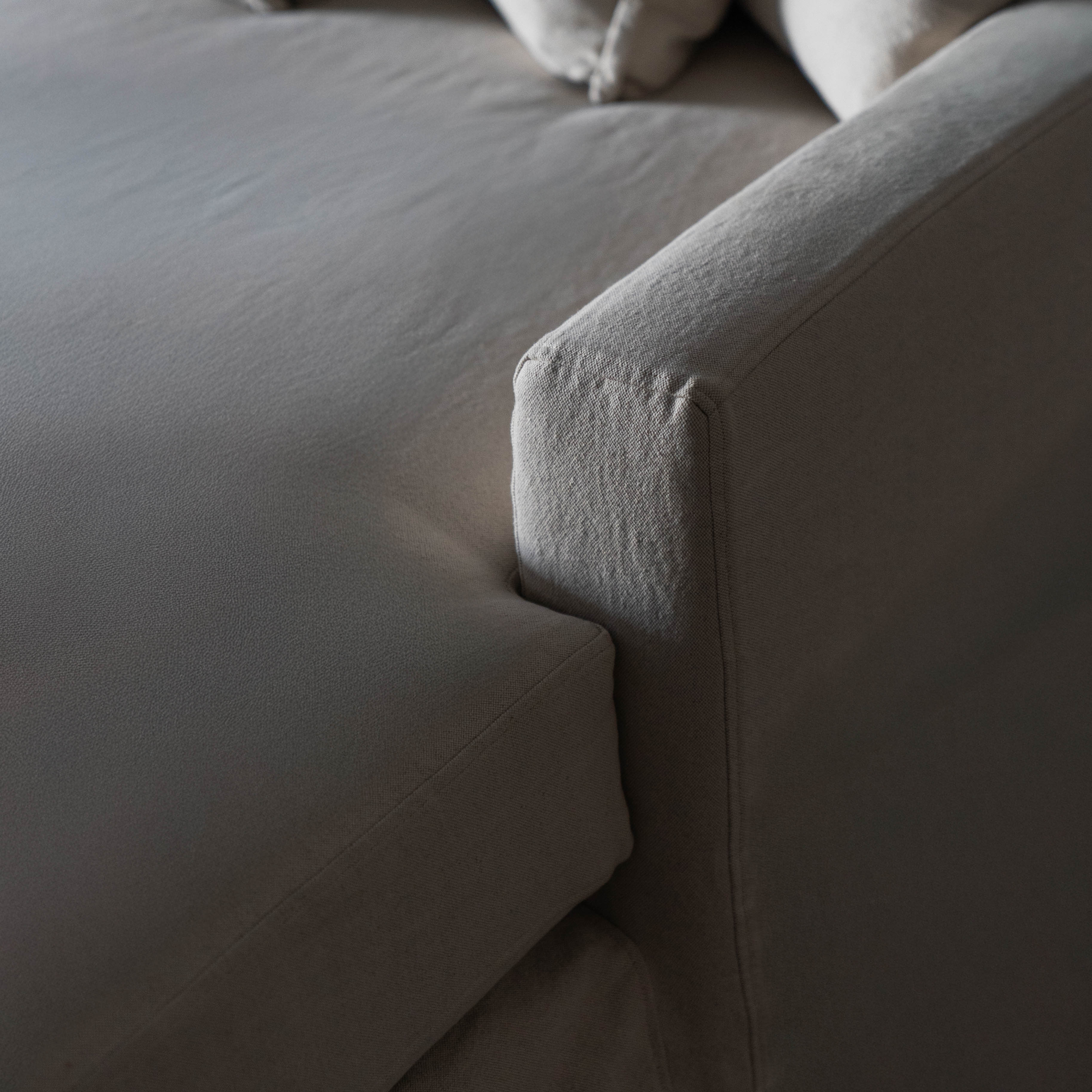 Havana Beige Modern L Shape Sofa - R - Sofas - WS Living Furniture Furniture Store in Dubai