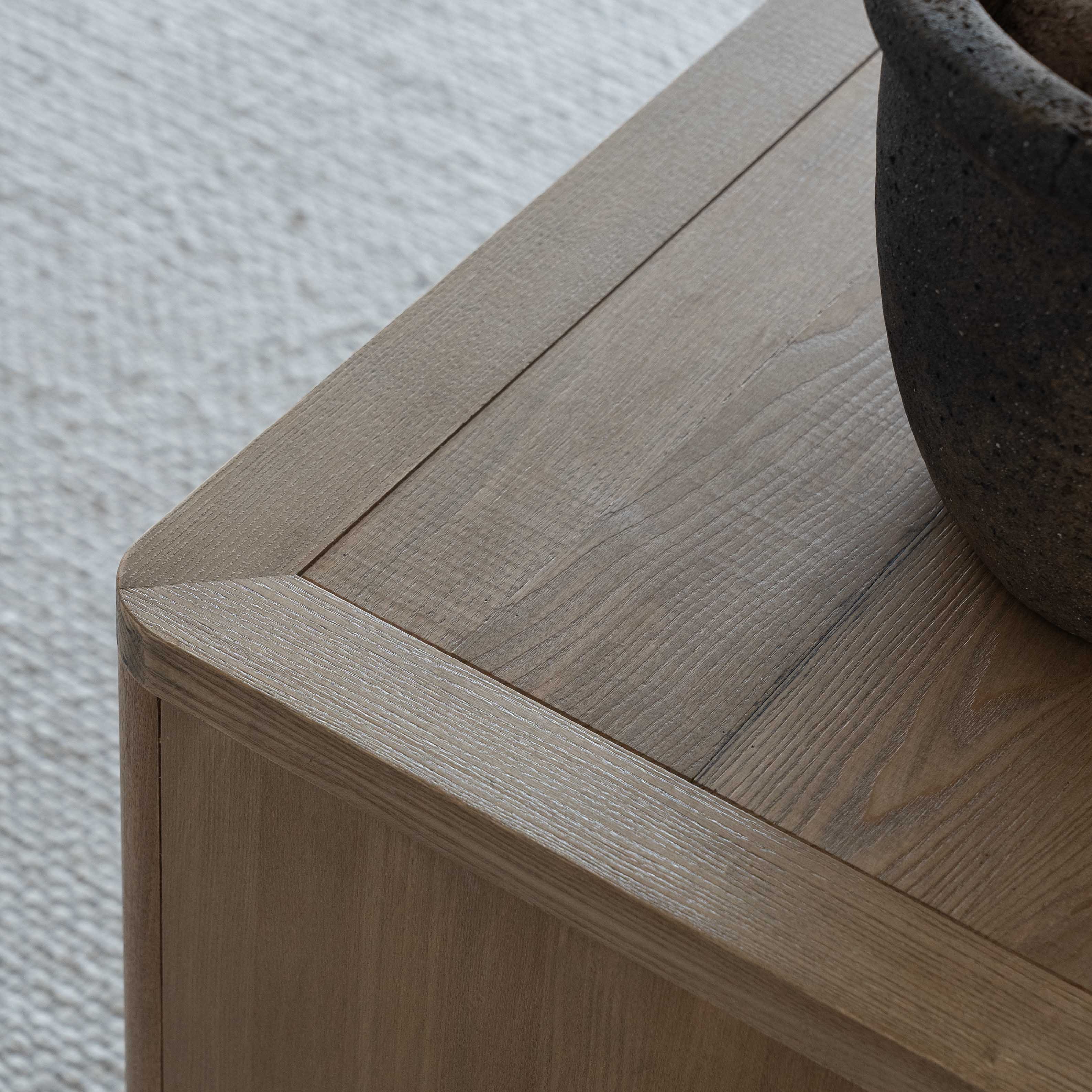 Heritage Solid Wood Side Table | Accent End Table (as is) - Side Table - WS Living - UAE Home Furniture Stores in Dubai