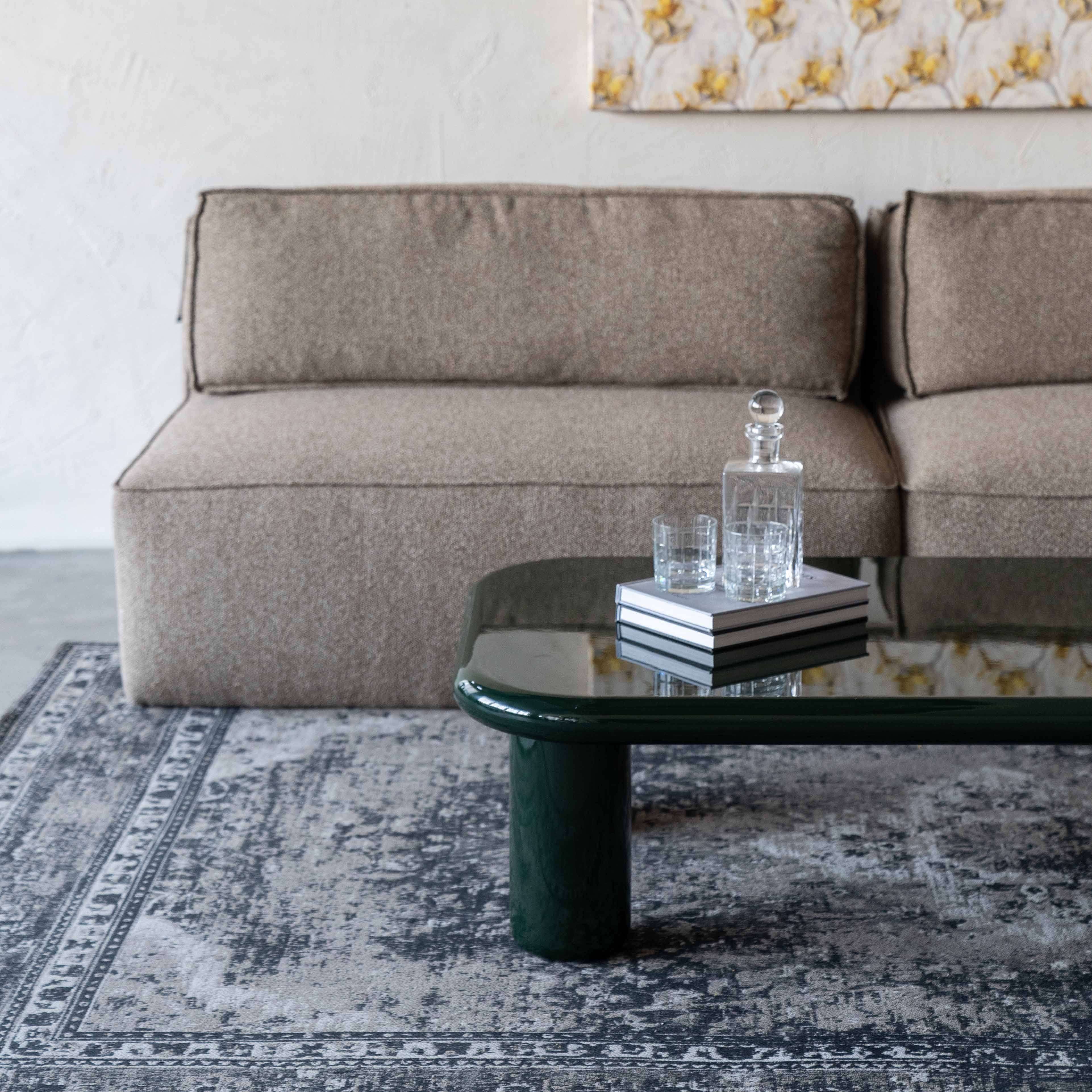 Athena Green Modern Rectangle Coffee Table - 988A1.4 - BC151