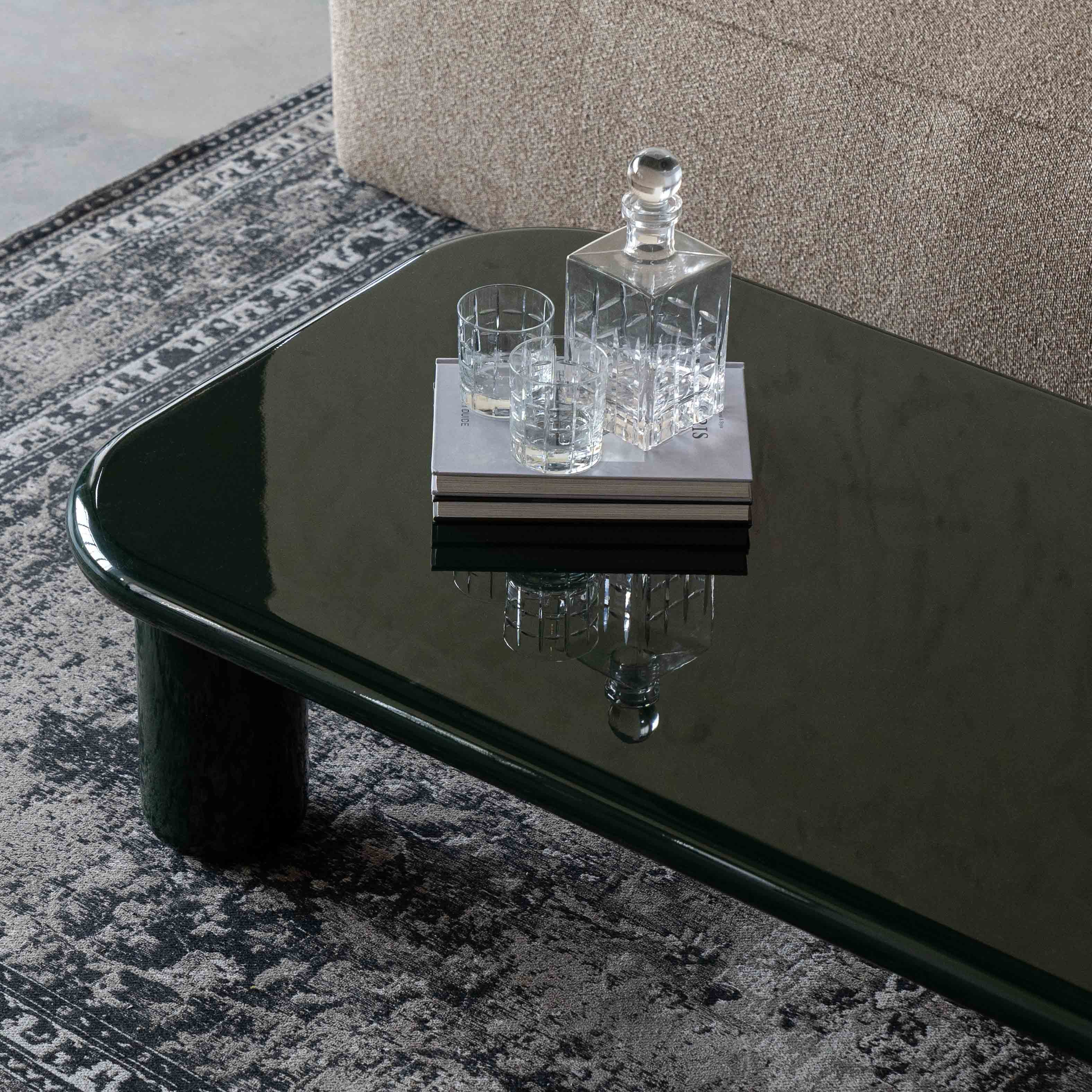 Athena Green Modern Rectangle Coffee Table - 988A1.4 - BC151