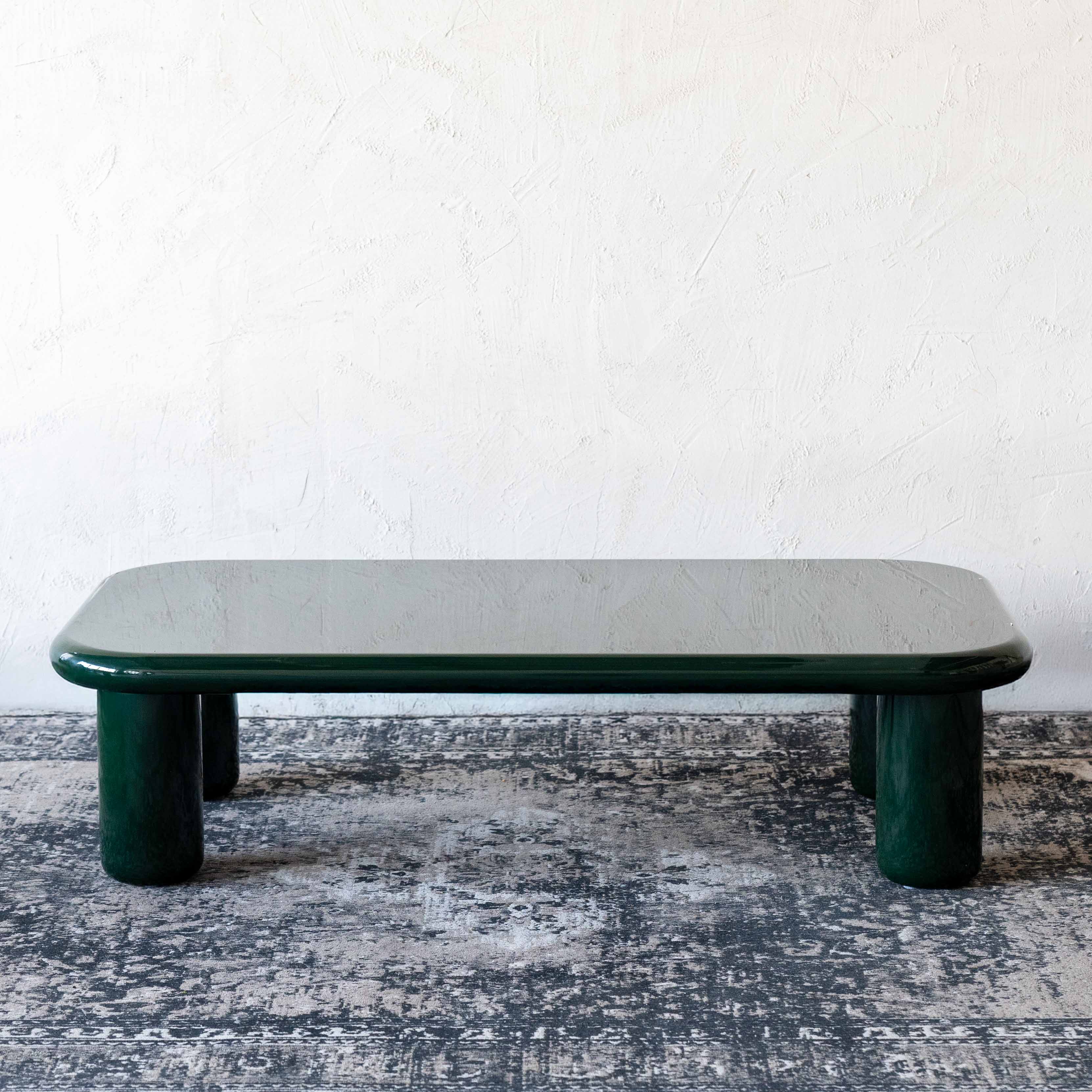 Athena Green Modern Rectangle Coffee Table - 988A1.4 - BC151