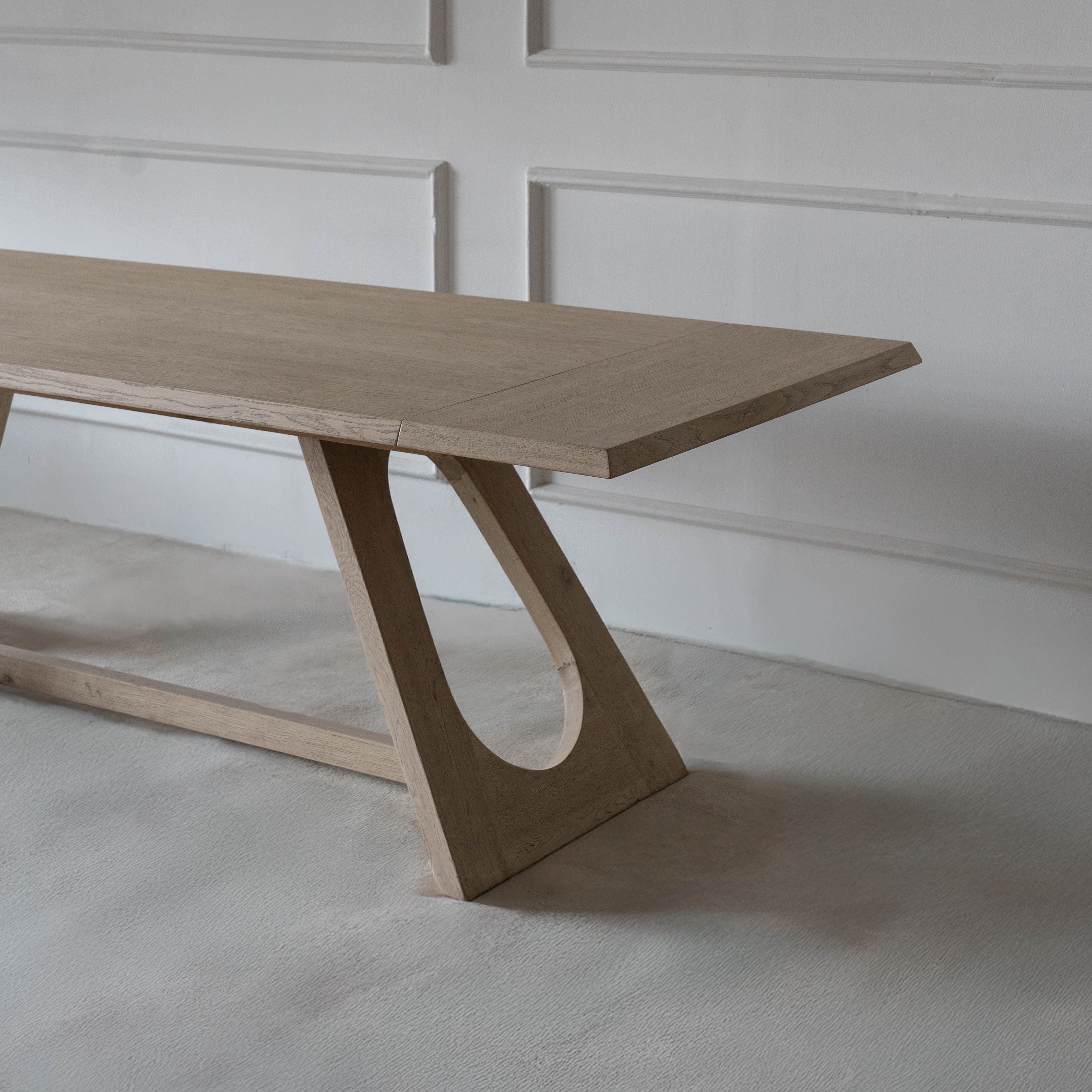 Hikari Rectangle Solid Wood Dining Table