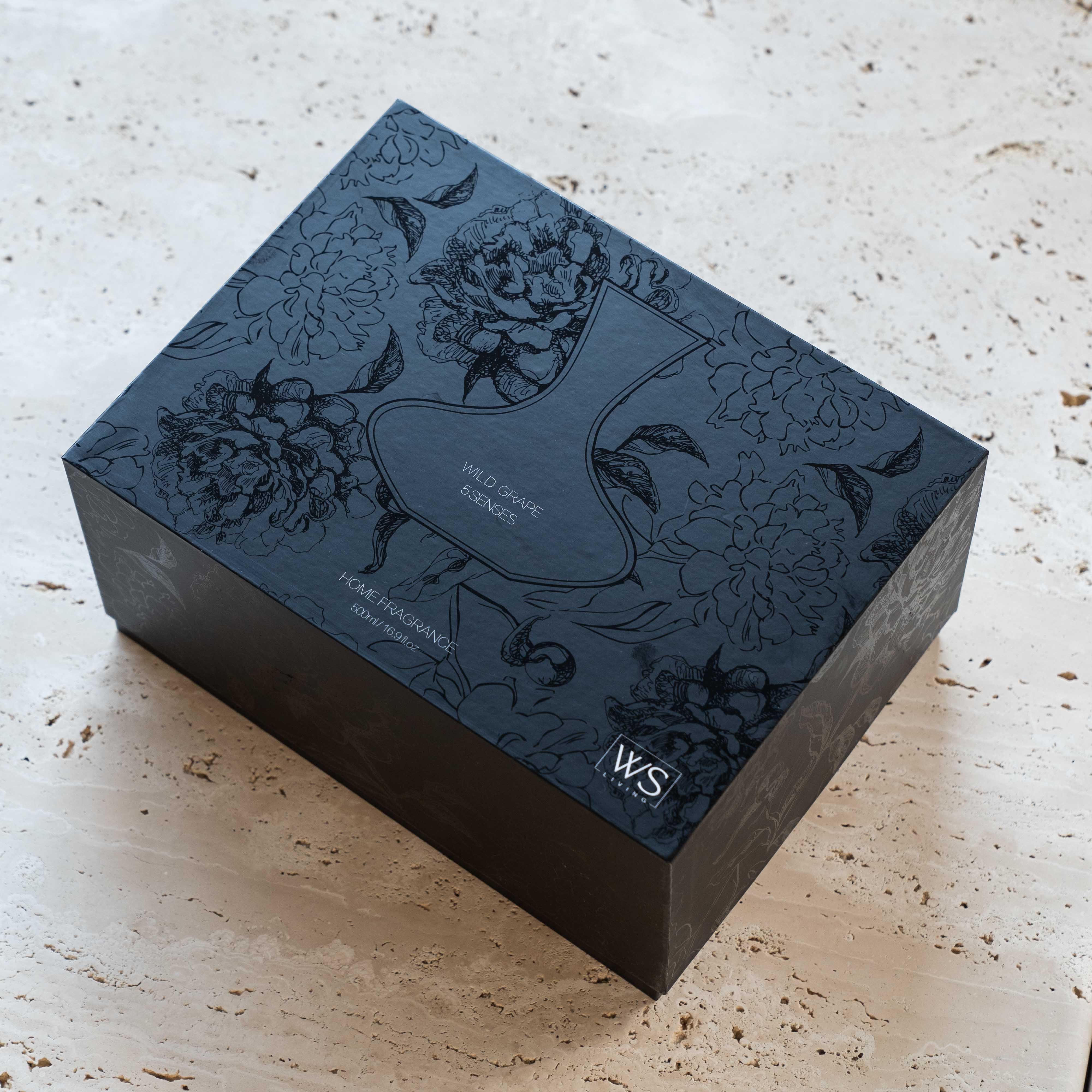 Breathe Wild Grape Premium Home Fragrance Diffuser With Natural Branch - Home Fragrance - WS Living Furniture Furniture Store in Dubai