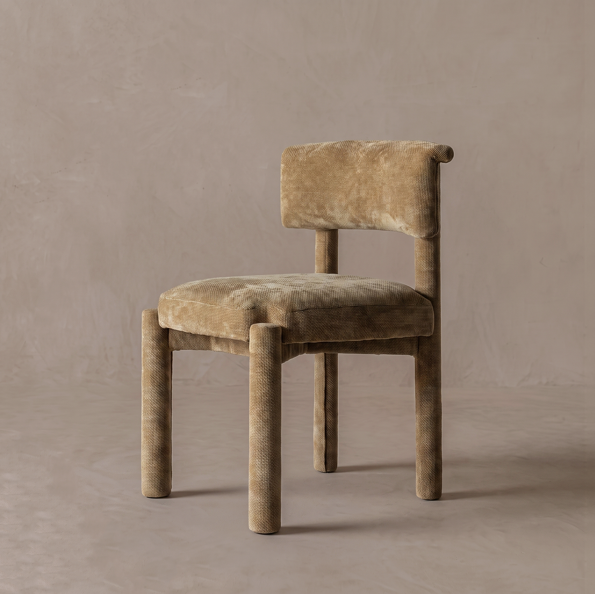 Alessa Sand Beige Modern Dining Chair