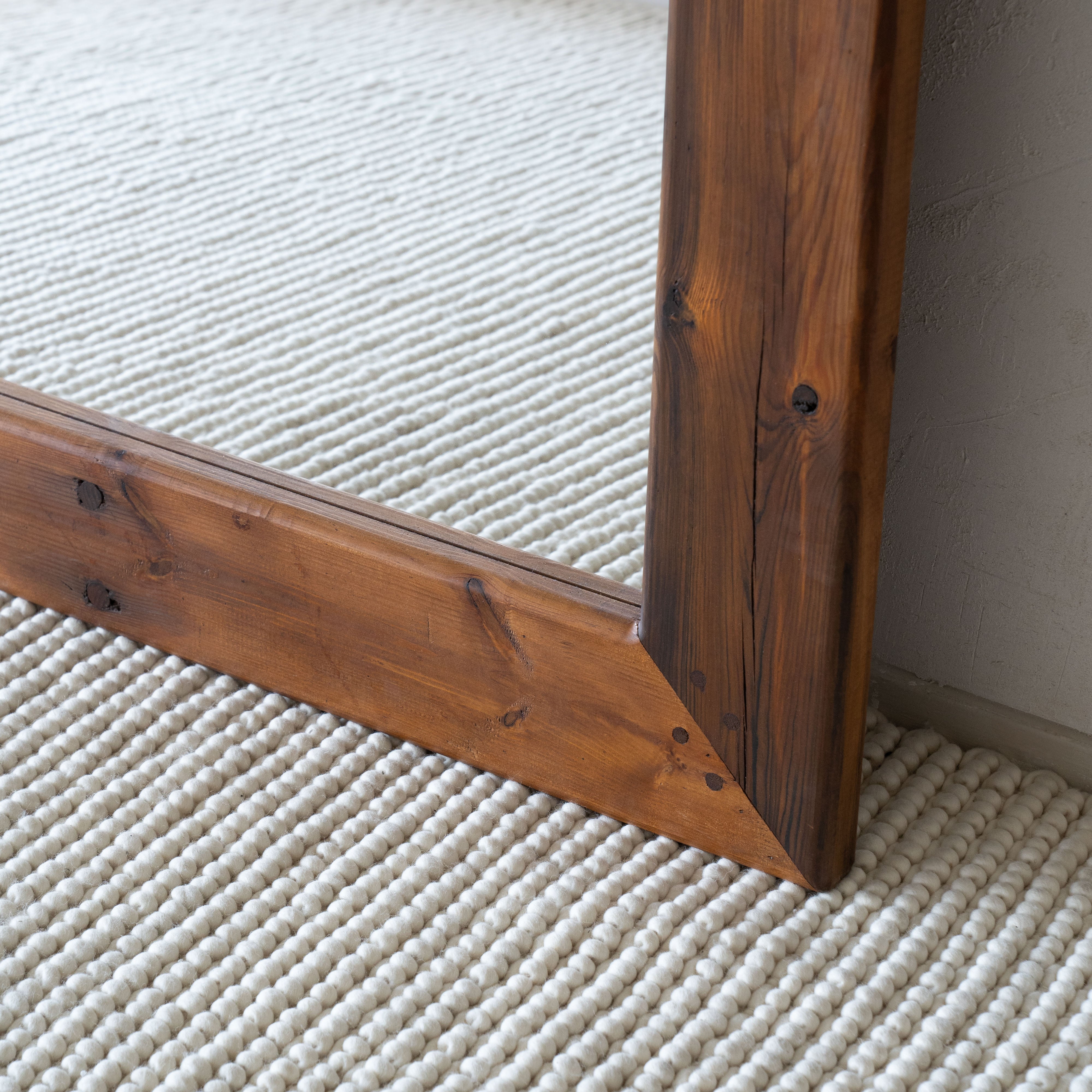 Ikou Wooden Floor Mirror - Floor Mirror - WS Living - UAE Modern Home Furniture Stores in Dubai