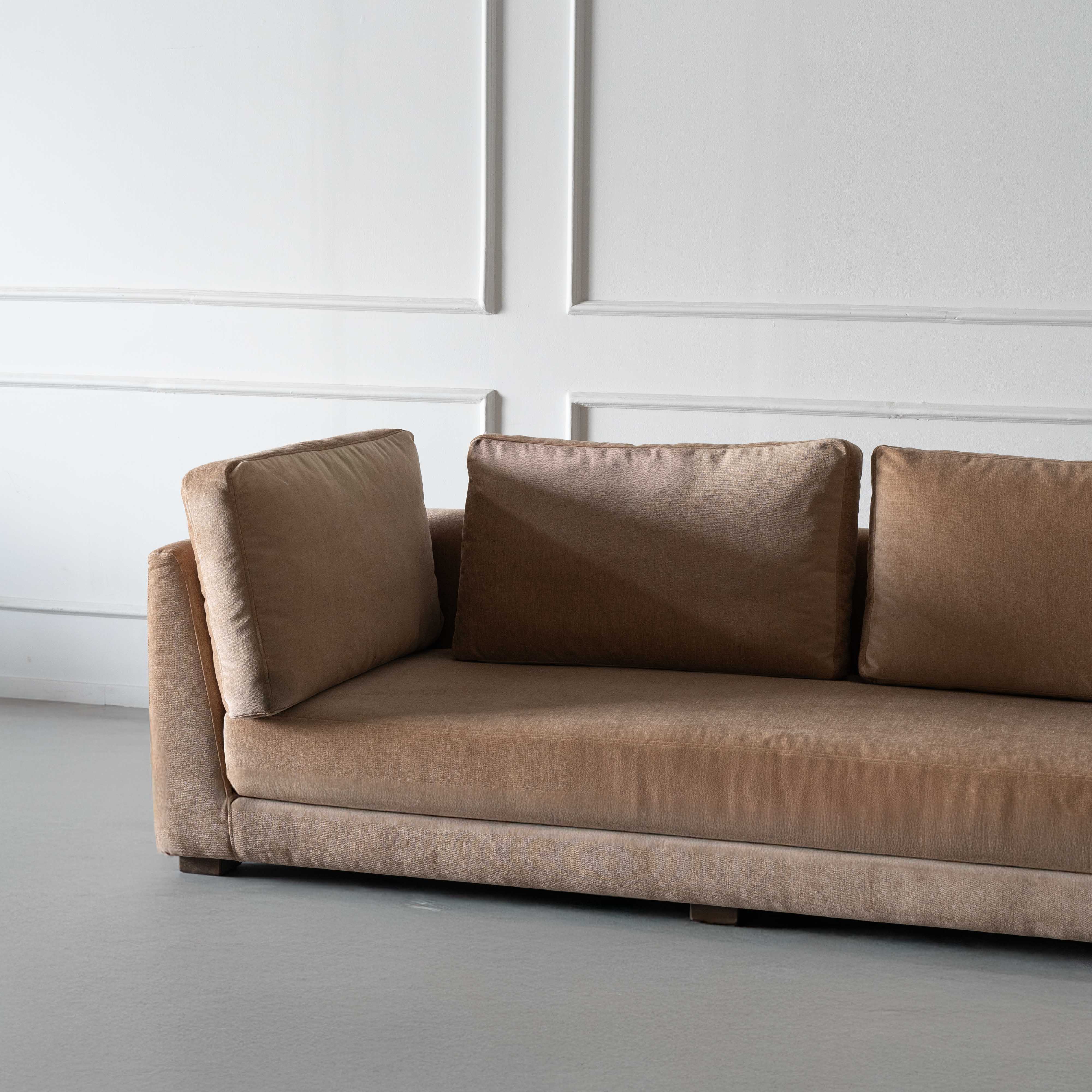 Ikou Modern 2 Seater Sofa w/arm - Sofas - WS Living Furniture Furniture Store in Dubai