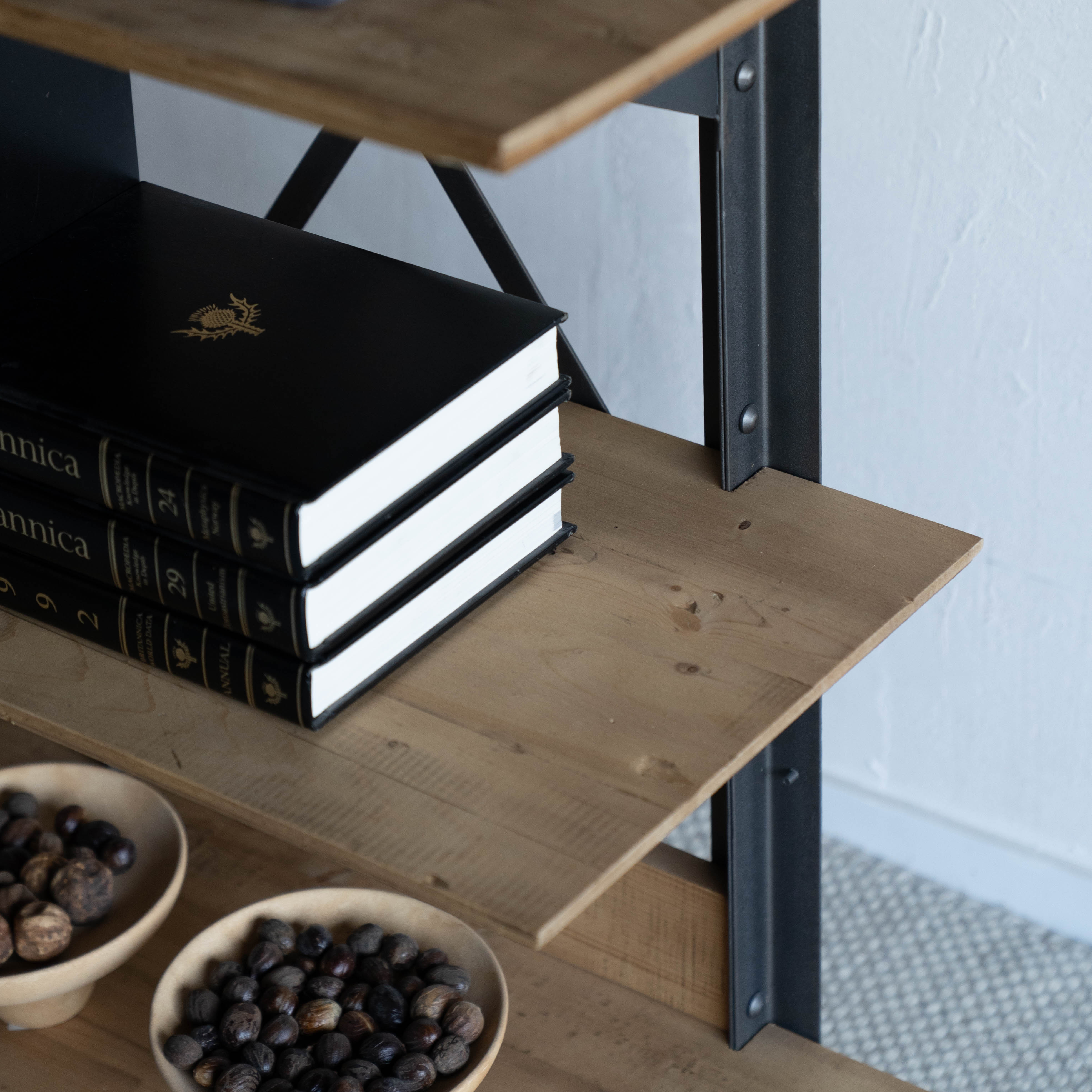 Nordic Urban Industrial Bookshelf - Small