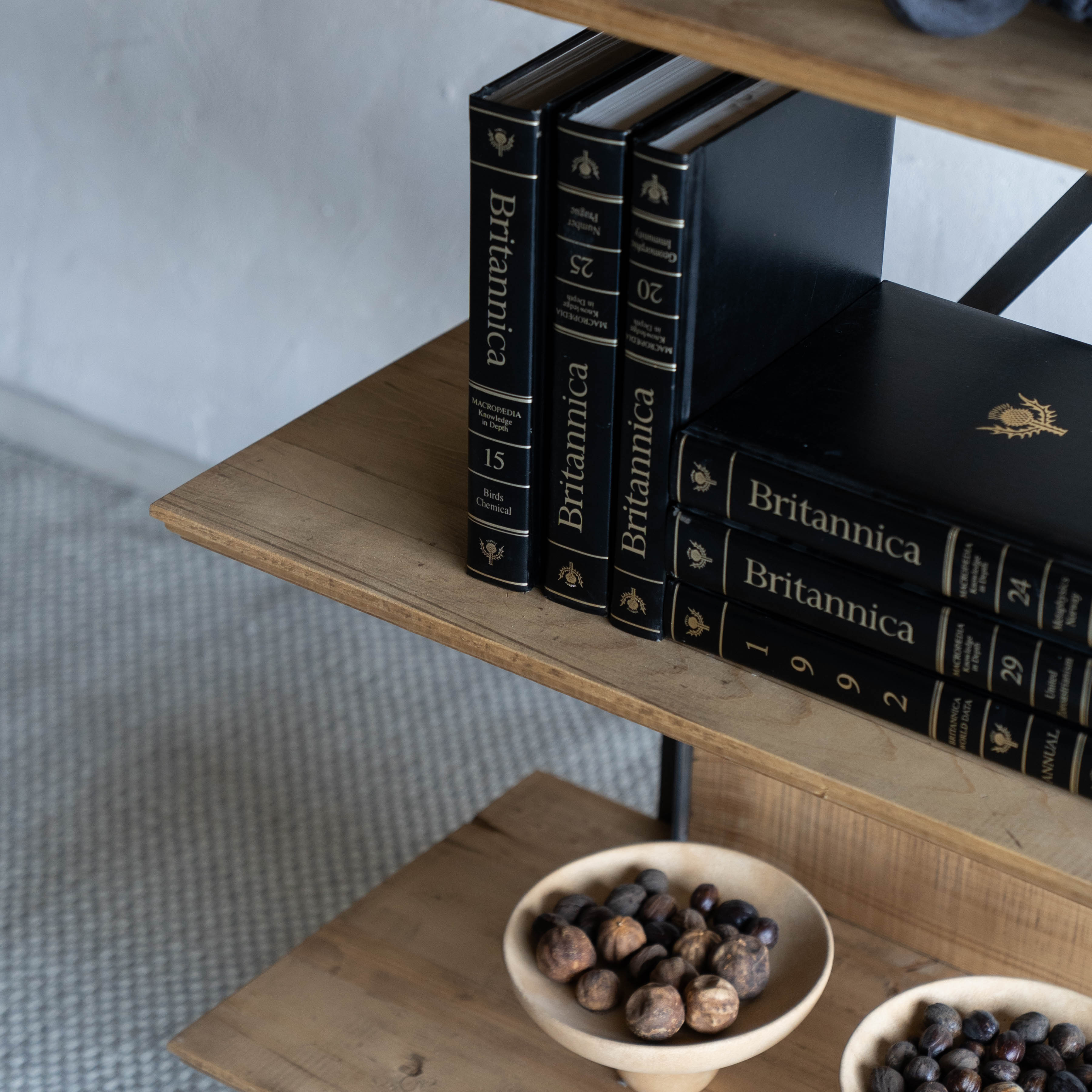 Nordic Urban Industrial Bookshelf - Small
