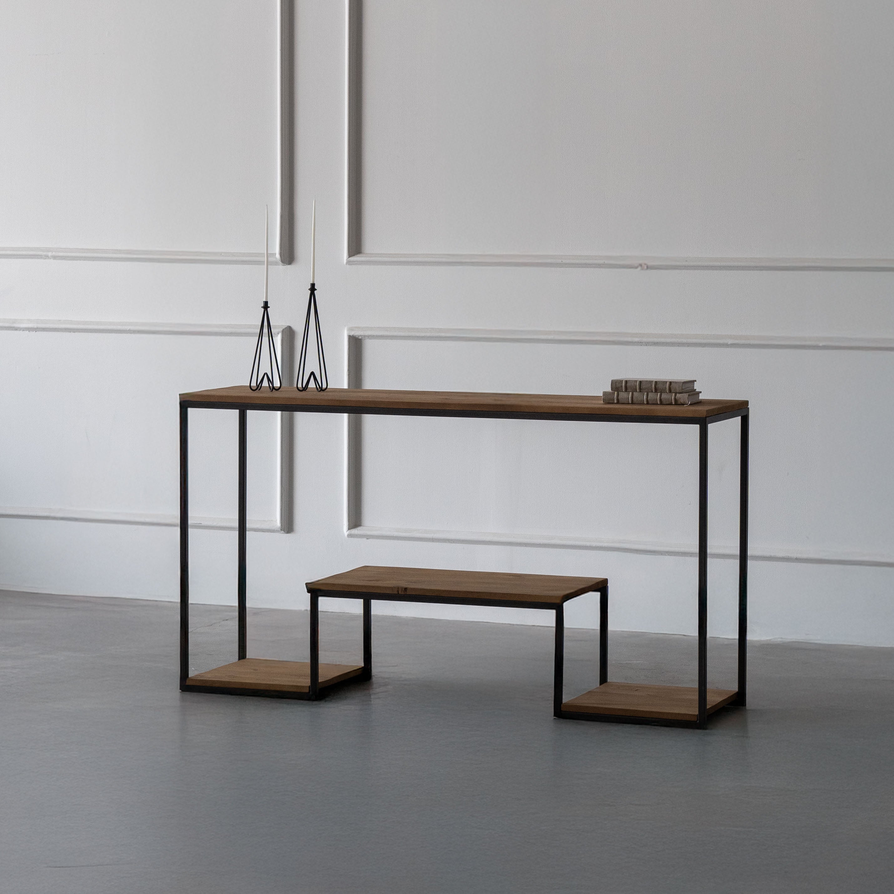 Nordic Industrial Accent Console Table - Console Tables - WS Living Furniture Furniture Store in Dubai