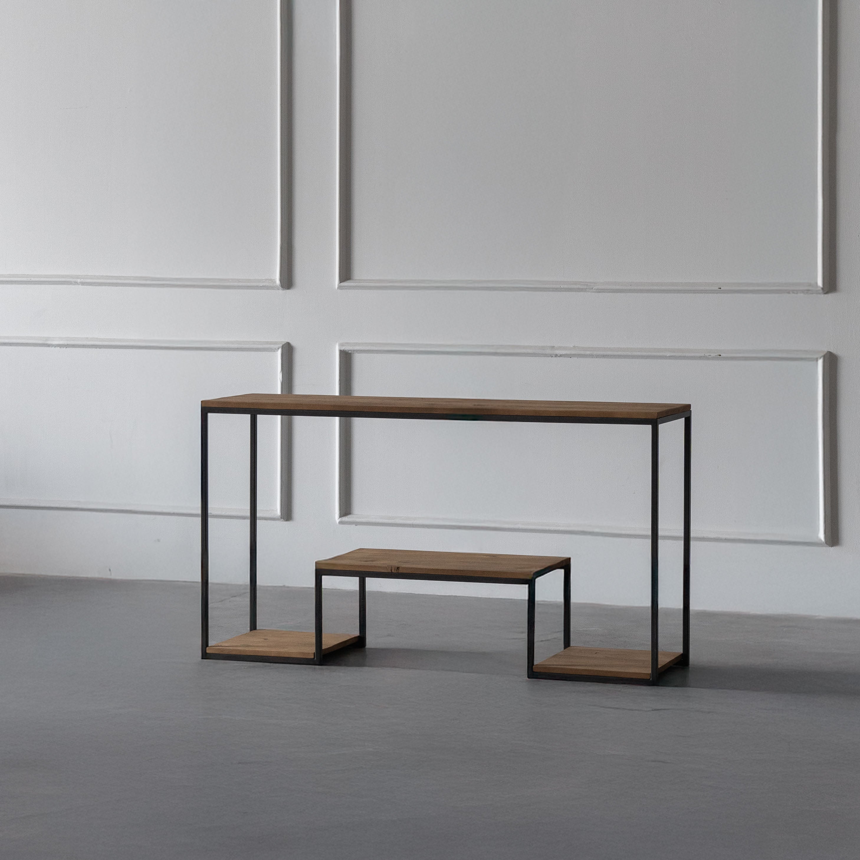 Nordic Industrial Accent Console Table - Console Tables - WS Living Furniture Furniture Store in Dubai