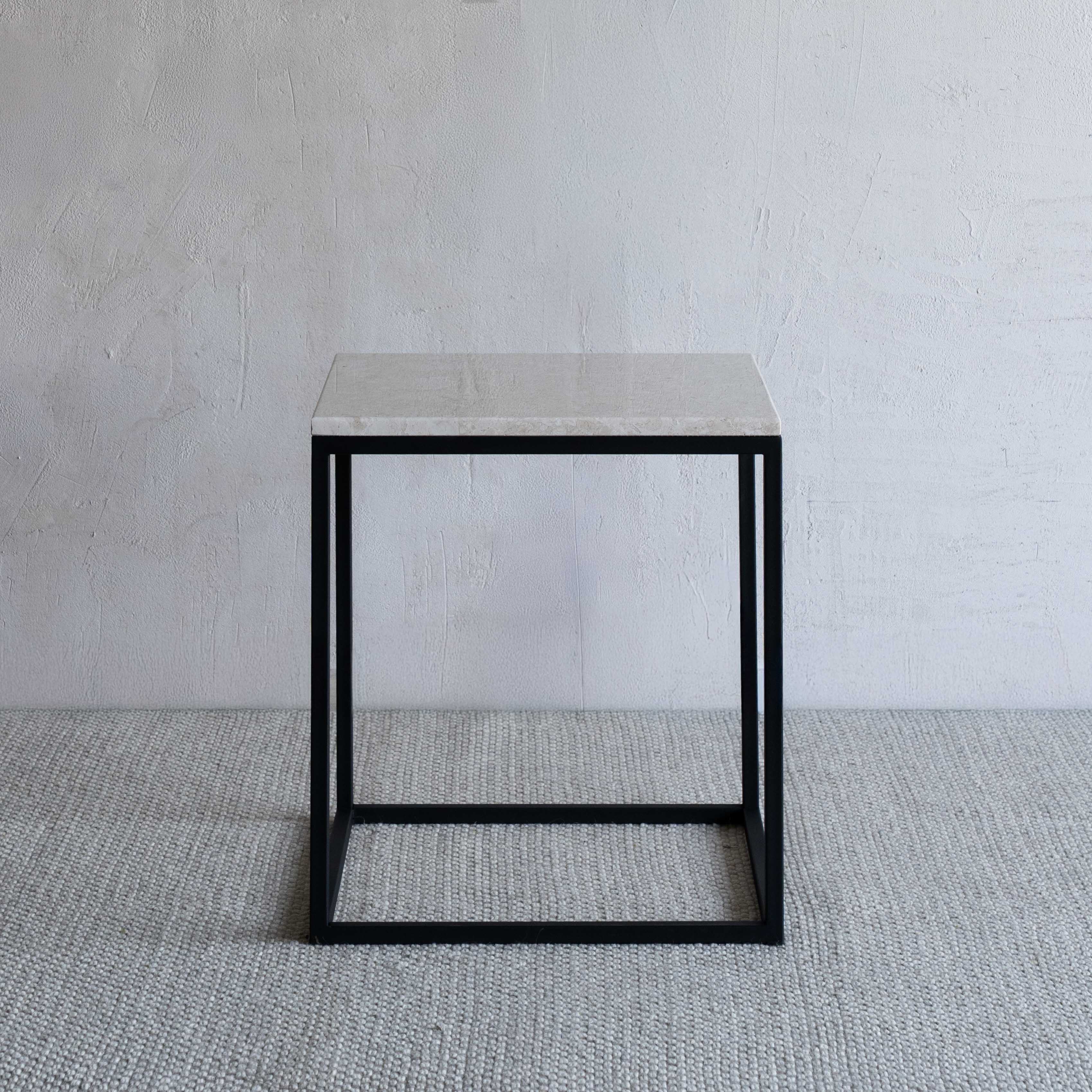 Limestone Marble Side Table