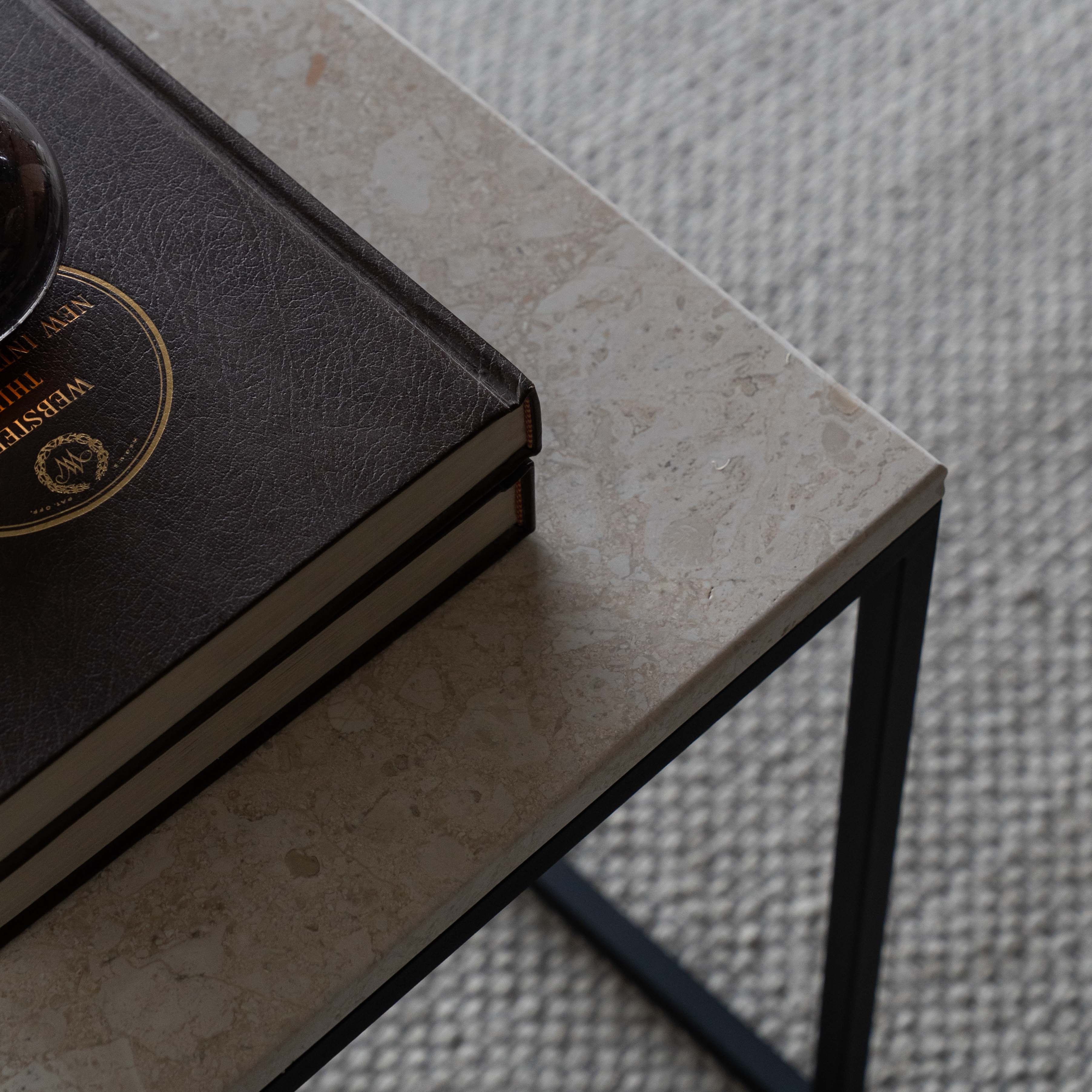 Limestone Marble Side Table