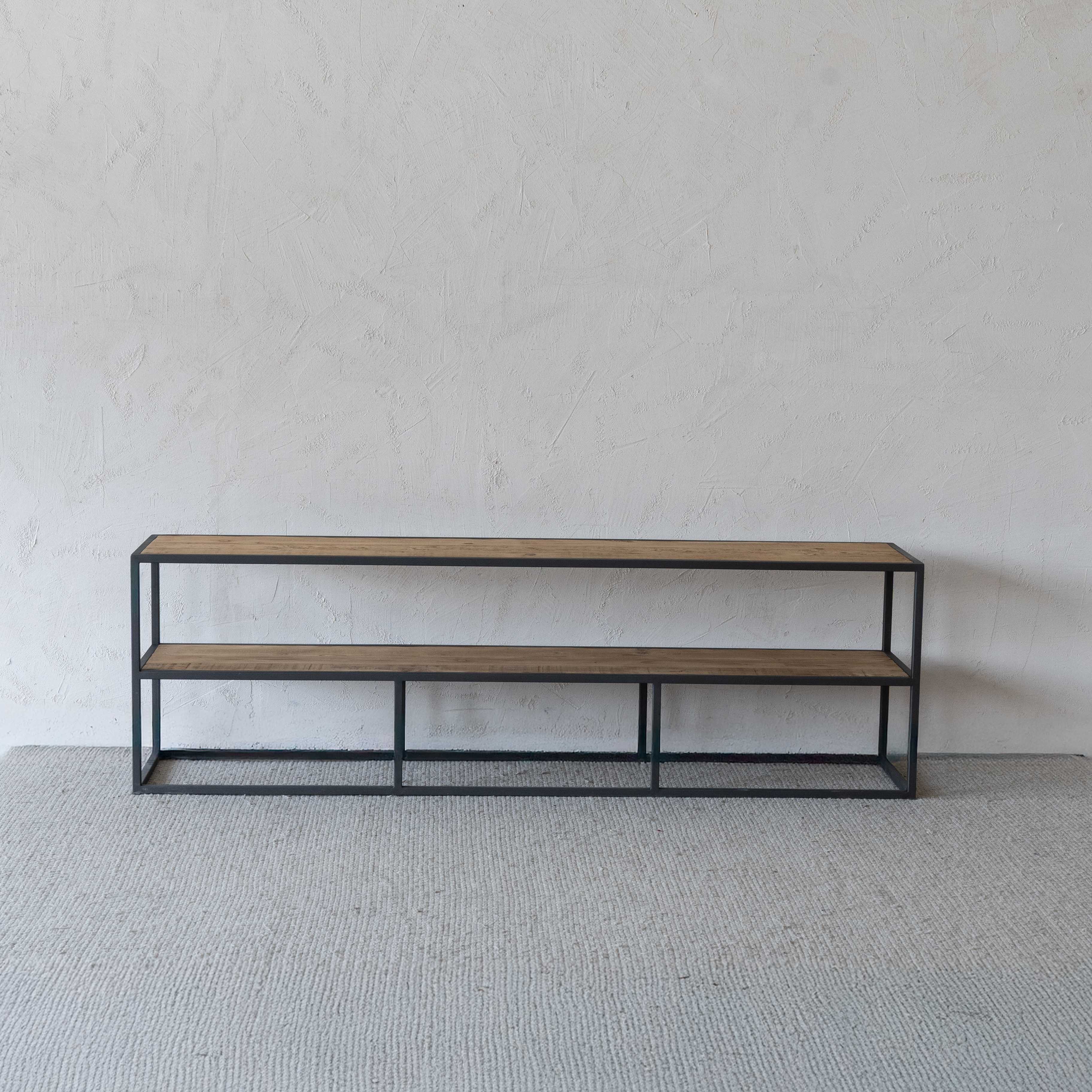 Rustic Haven Classic Industrial Wood TV Unit - TV Units - WS Living Furniture Furniture Store in Dubai