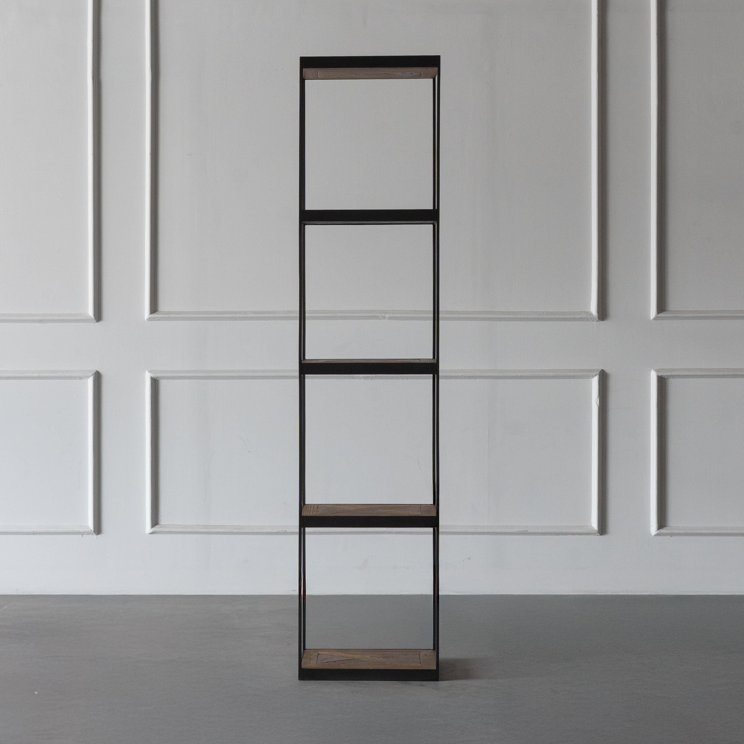 Parquet Wood Bookshelf- SMALL - Shelves - WS Living Furniture Furniture Store in Dubai