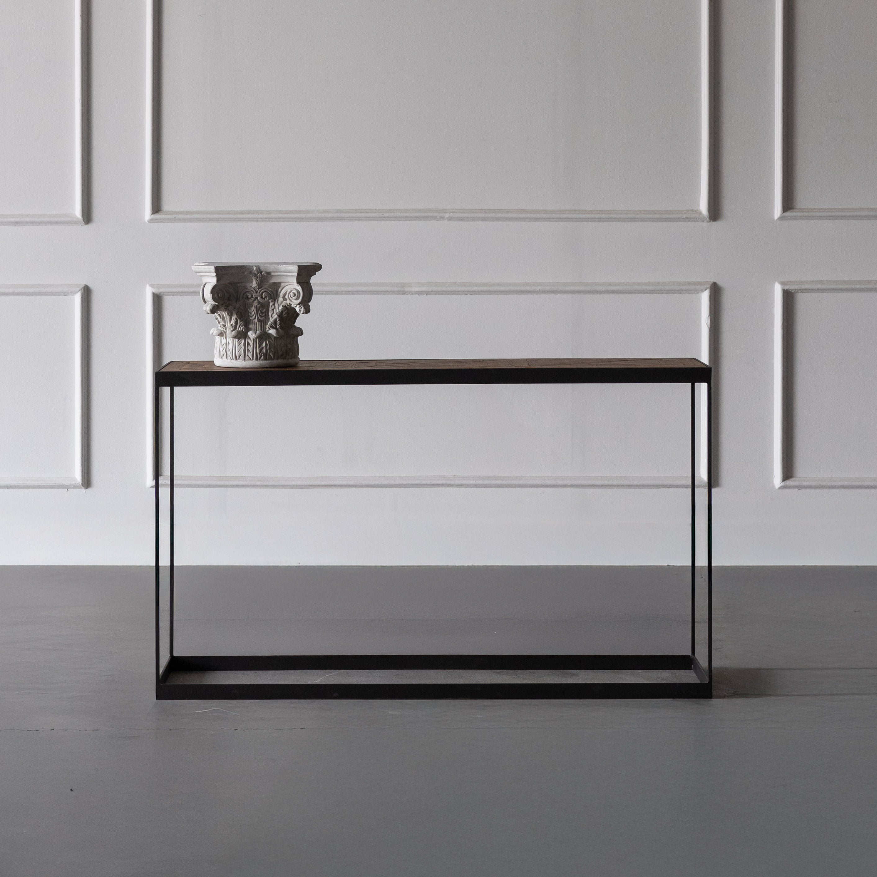 Parquet Wood Console Table - Console Tables - WS Living Furniture Furniture Store in Dubai
