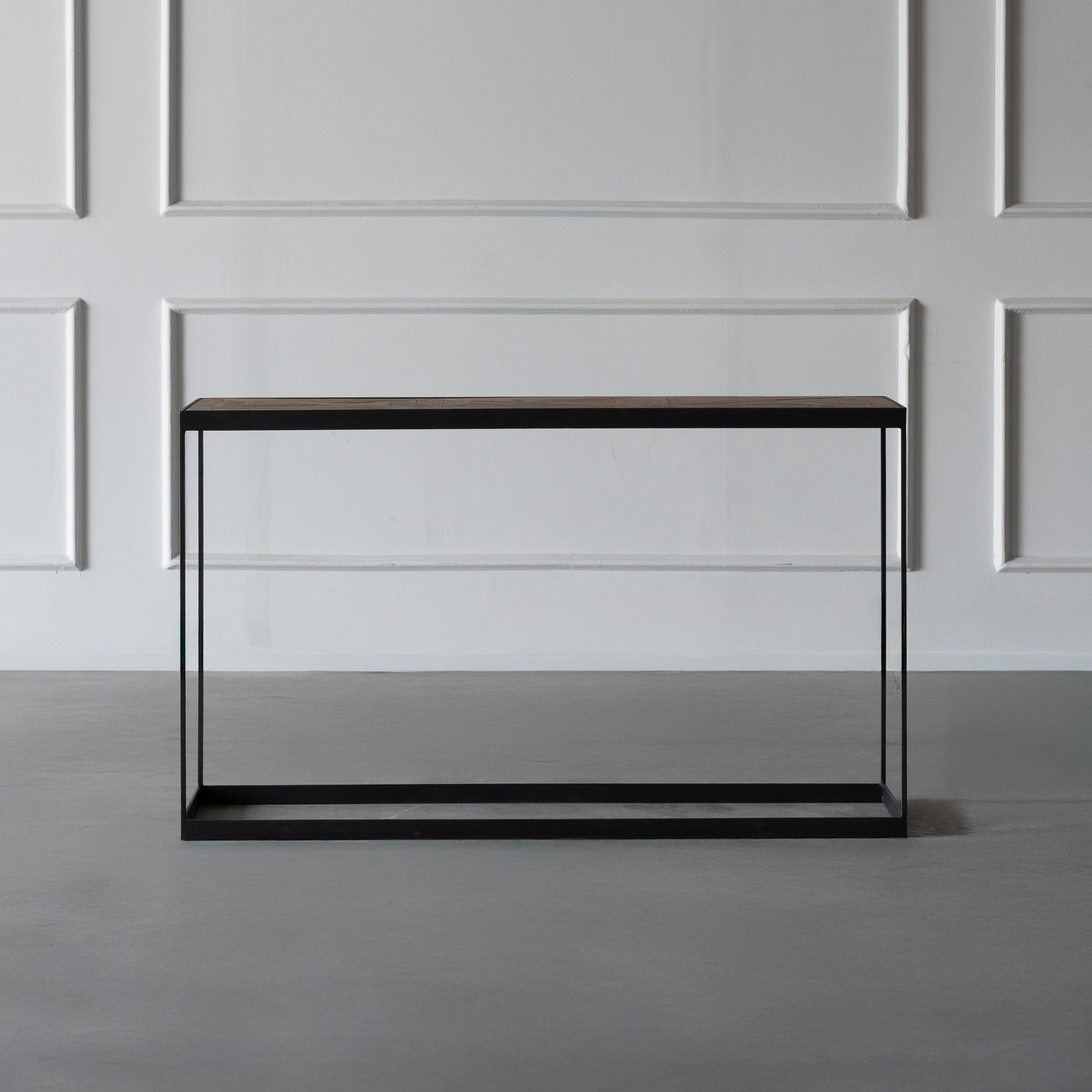 Parquet Wood Console Table - Console Tables - WS Living Furniture Furniture Store in Dubai