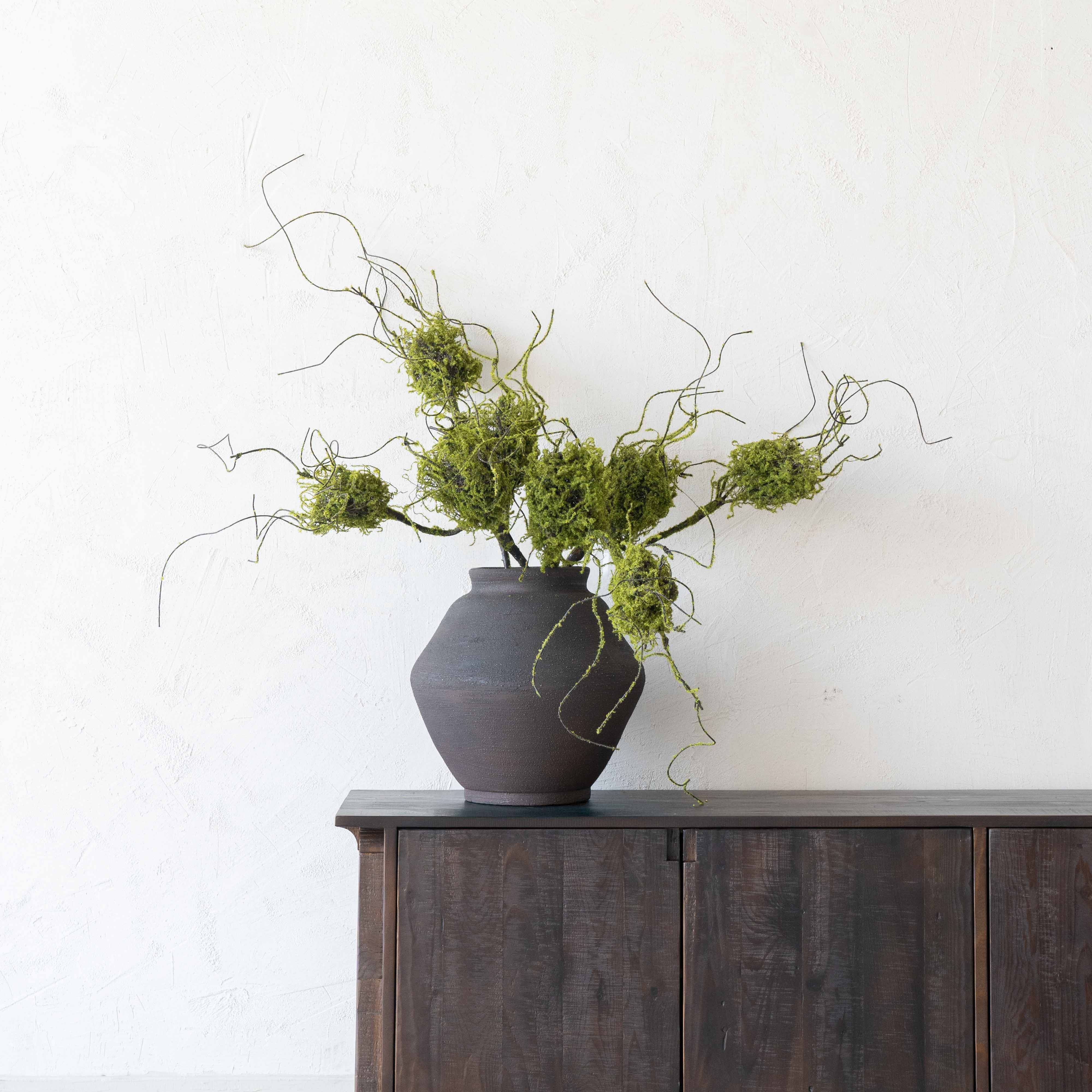 Iris Charm Moss Green Artificial Flower | Plant - Large - Artificial Flowers - WS Living Furniture  Furniture Store in Dubai