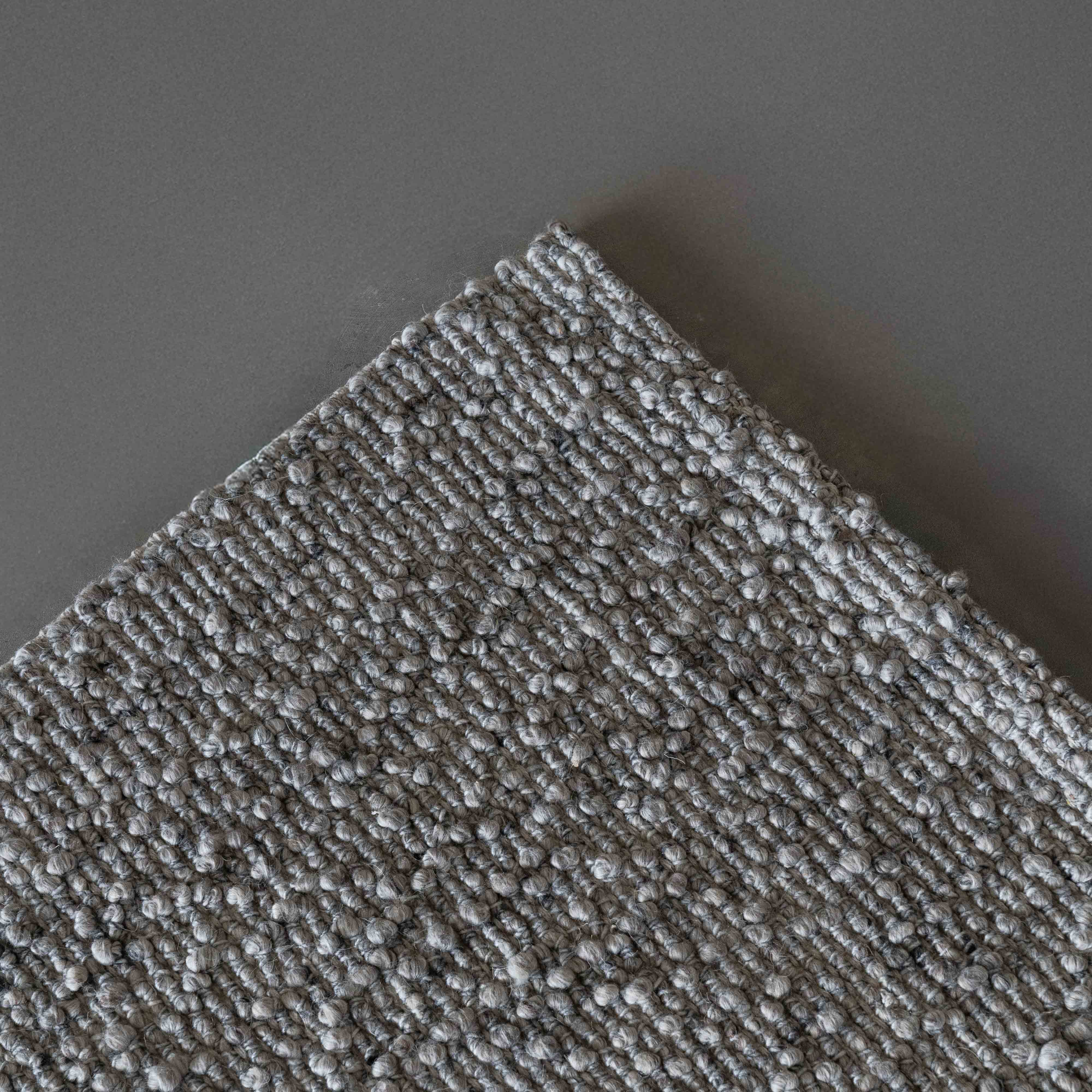 Itsy Bitsy 10P Silver Ash Handcrafted Wool Rug - Rugs - WS Living Furniture Furniture Store in Dubai