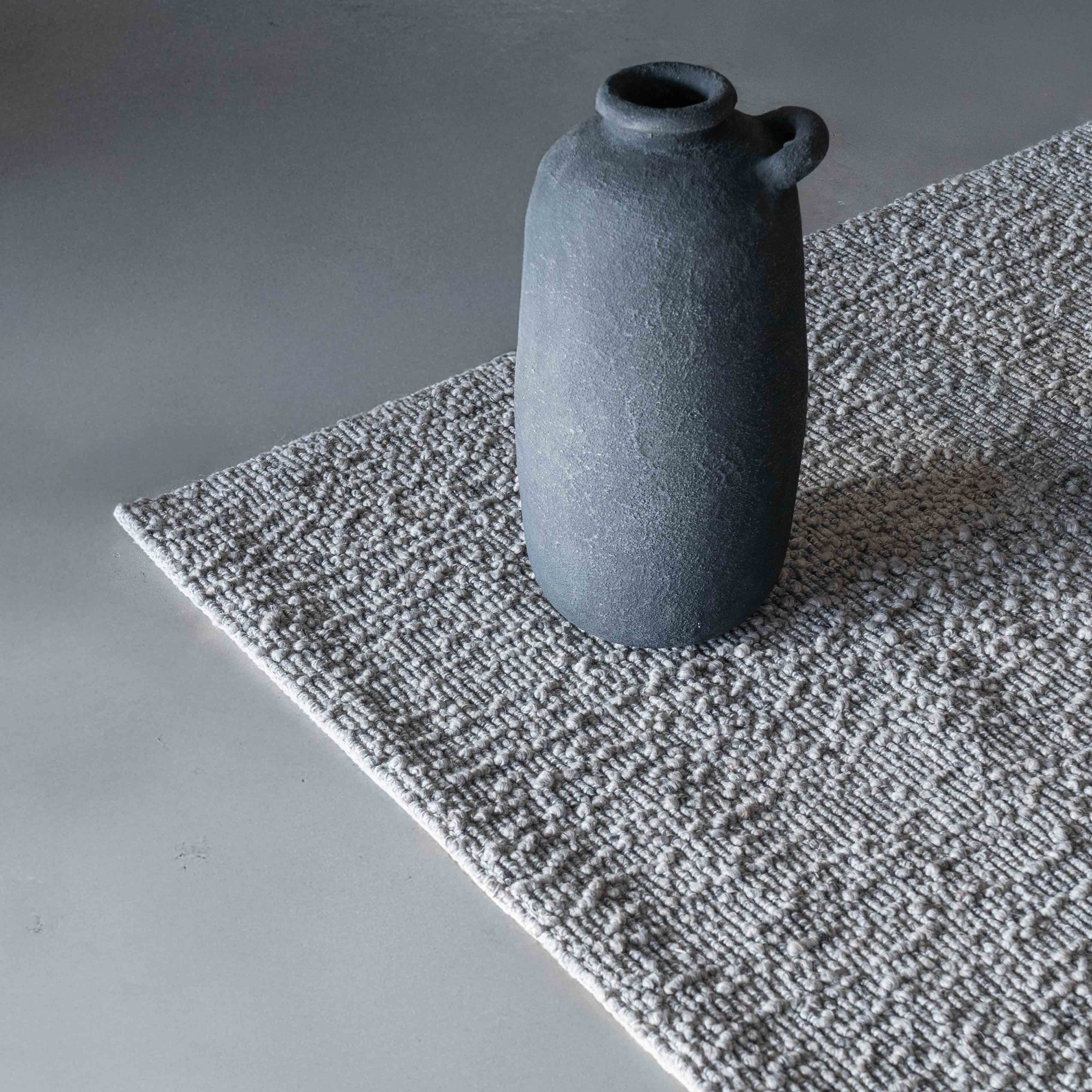 Itsy Bitsy 10P Silver Ash Handcrafted Wool Rug - Rugs - WS Living Furniture Furniture Store in Dubai