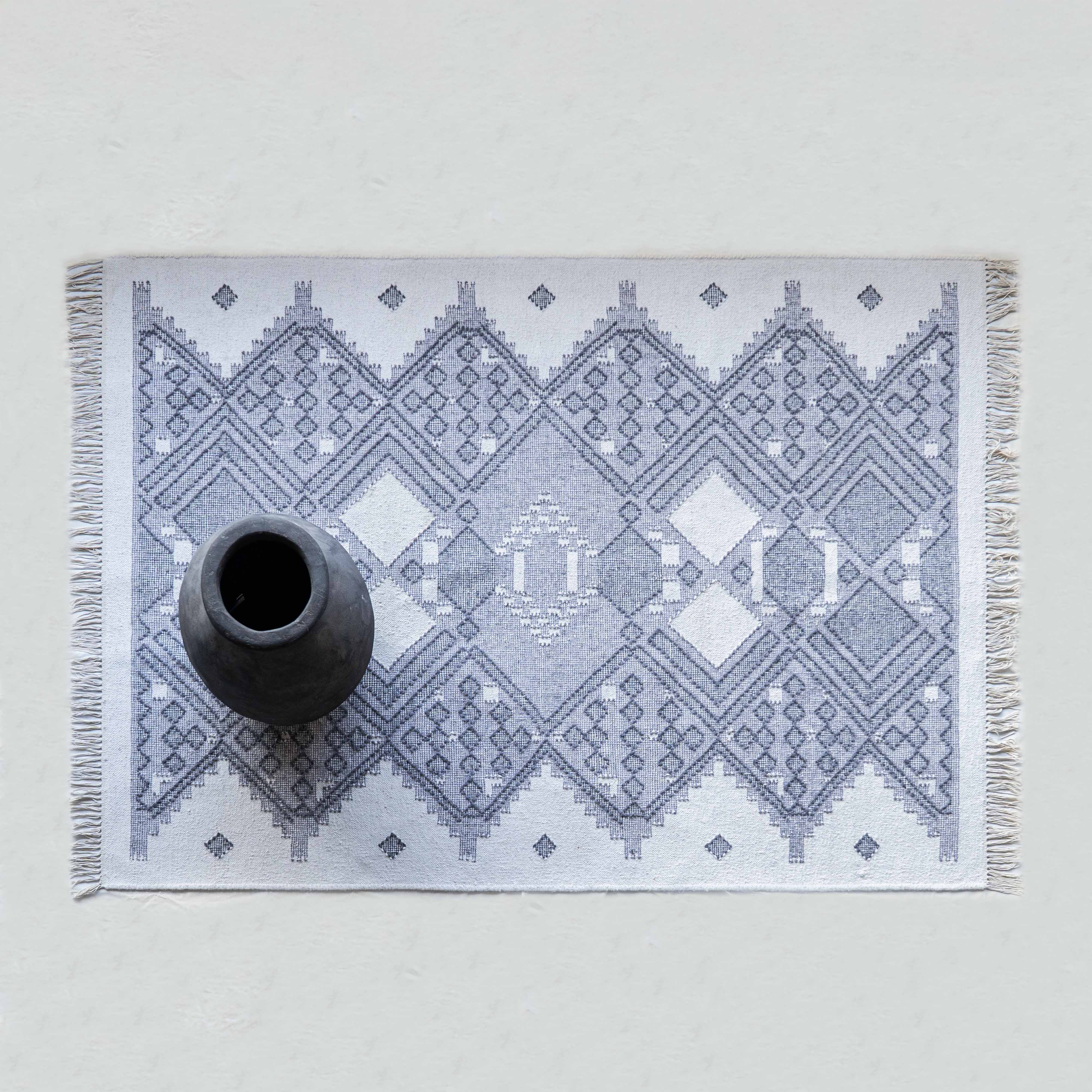 سجادة صوفية يدوية الصنع، لون بني عاجي، WD-2024-07 (CS)