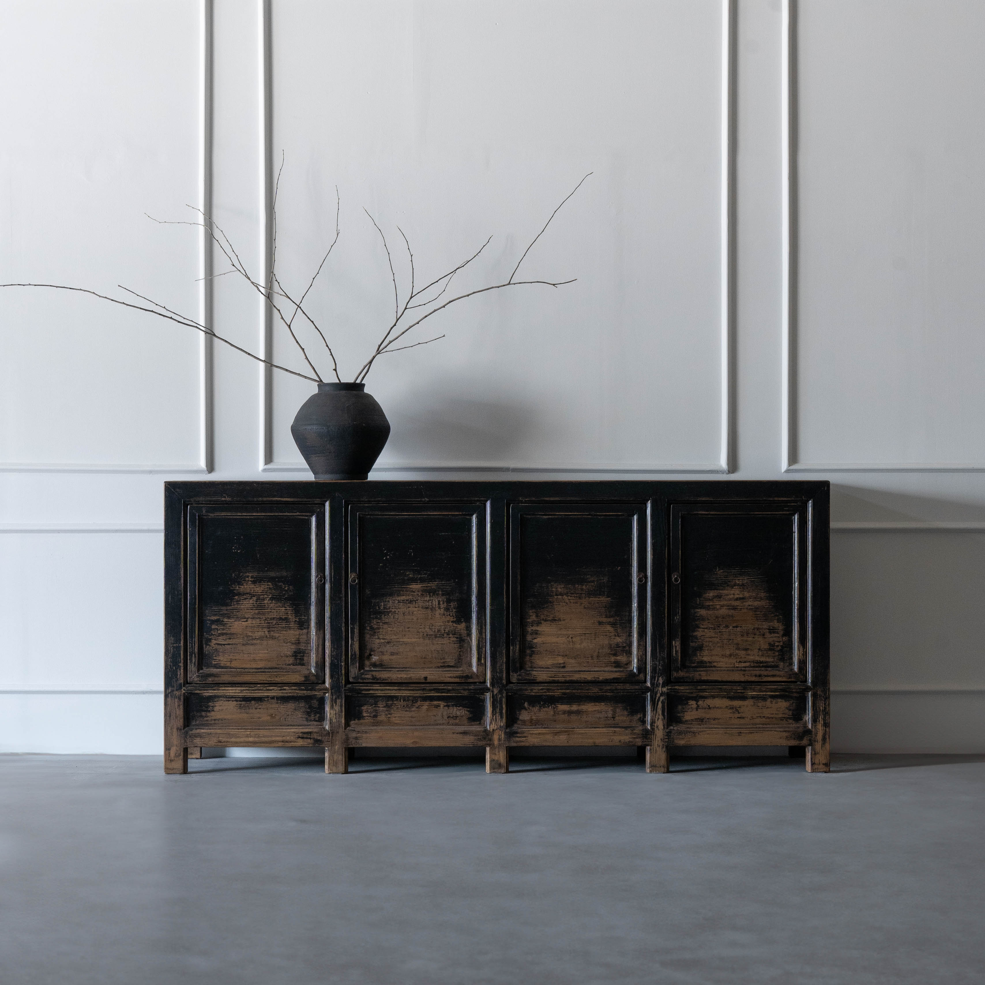 Jett Antique Classic Buffet Sideboard | Storage Cabinet - Cabinets - WS Living Furniture Furniture Store in Dubai