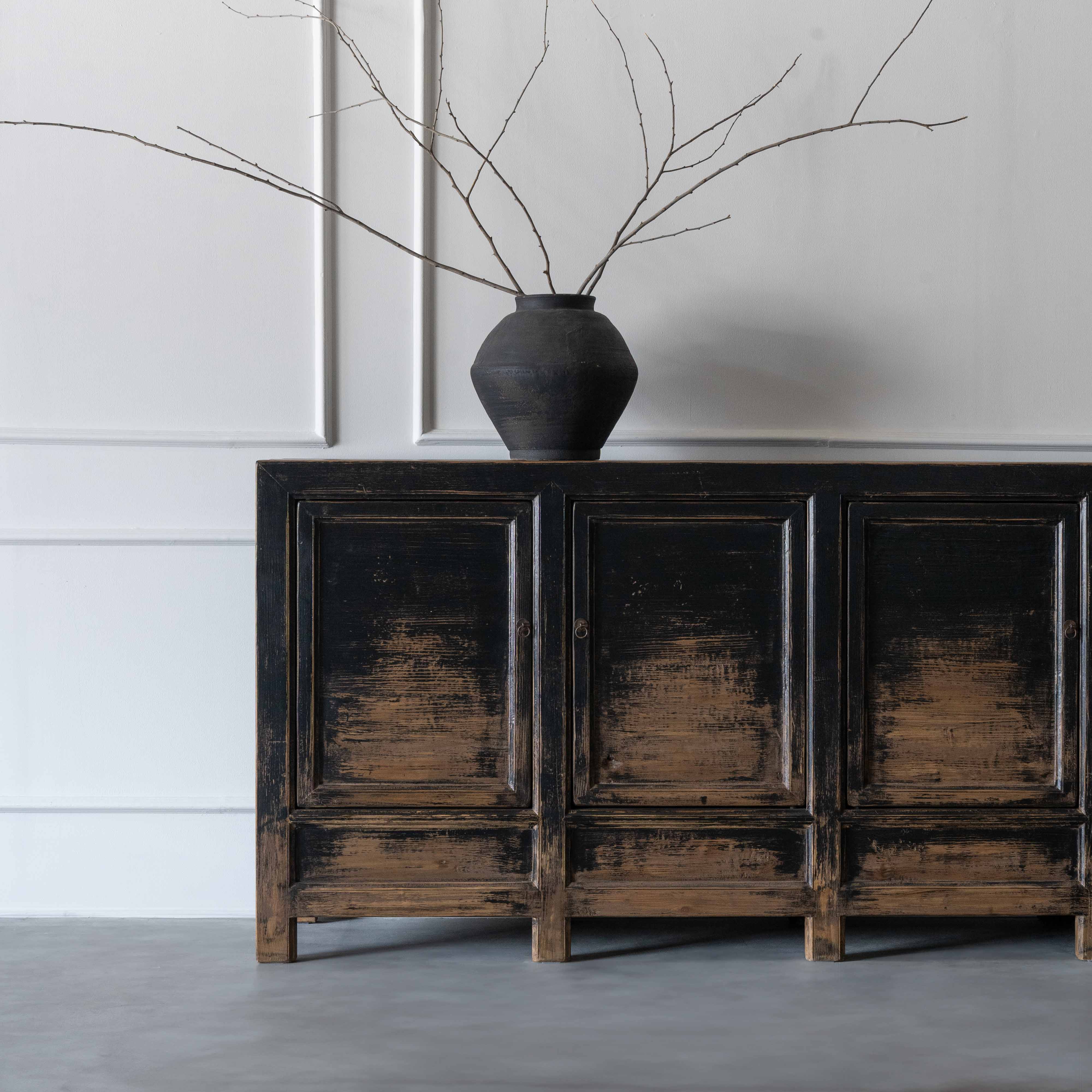 Jett Antique Classic Buffet Sideboard | Storage Cabinet - Cabinets - WS Living Furniture Furniture Store in Dubai