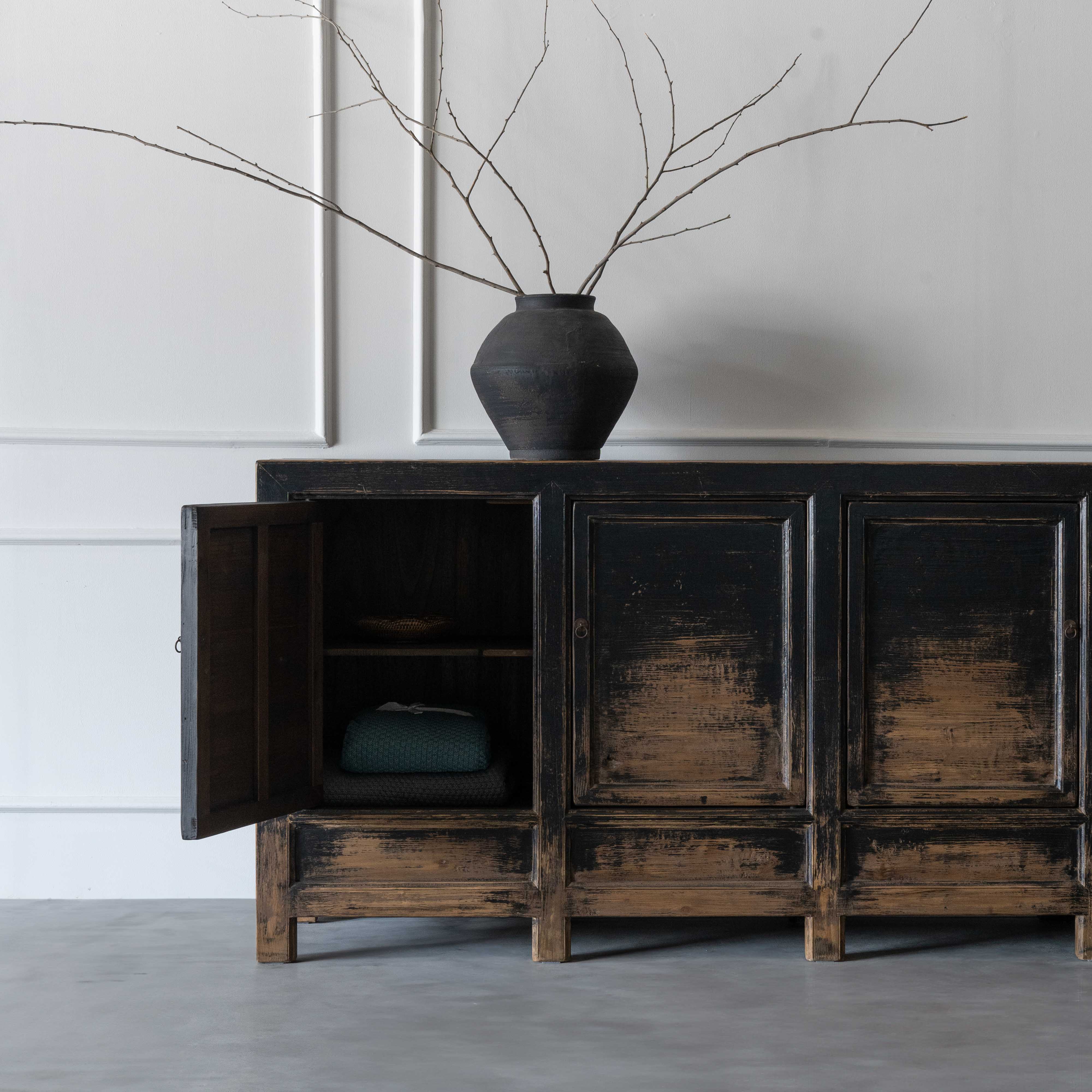 Jett Antique Classic Buffet Sideboard | Storage Cabinet - Cabinets - WS Living Furniture Furniture Store in Dubai