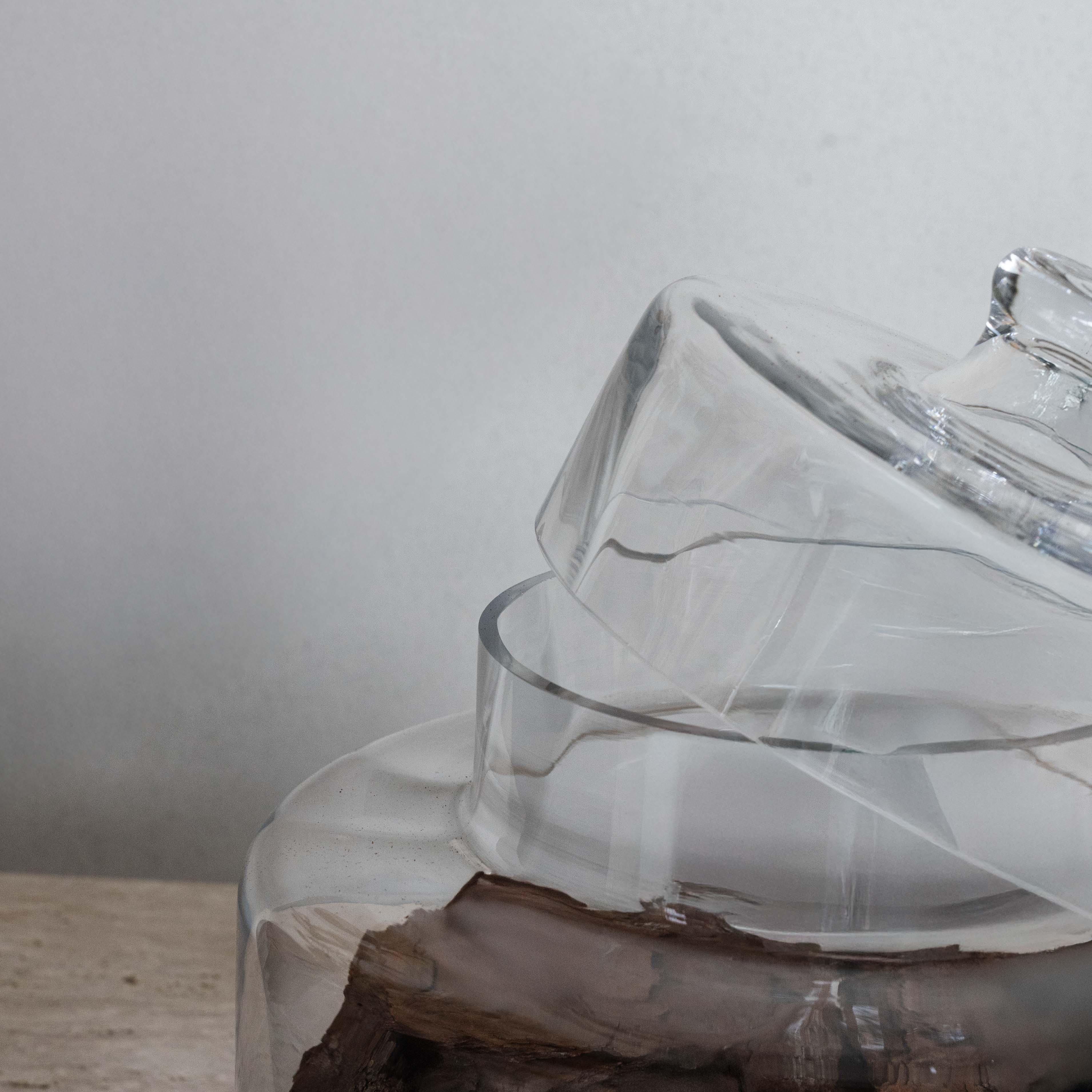 Savannah Decorative Glass Container / Jar With Lid Cover - Decorative Jars - WS Living Furniture Furniture Store in Dubai