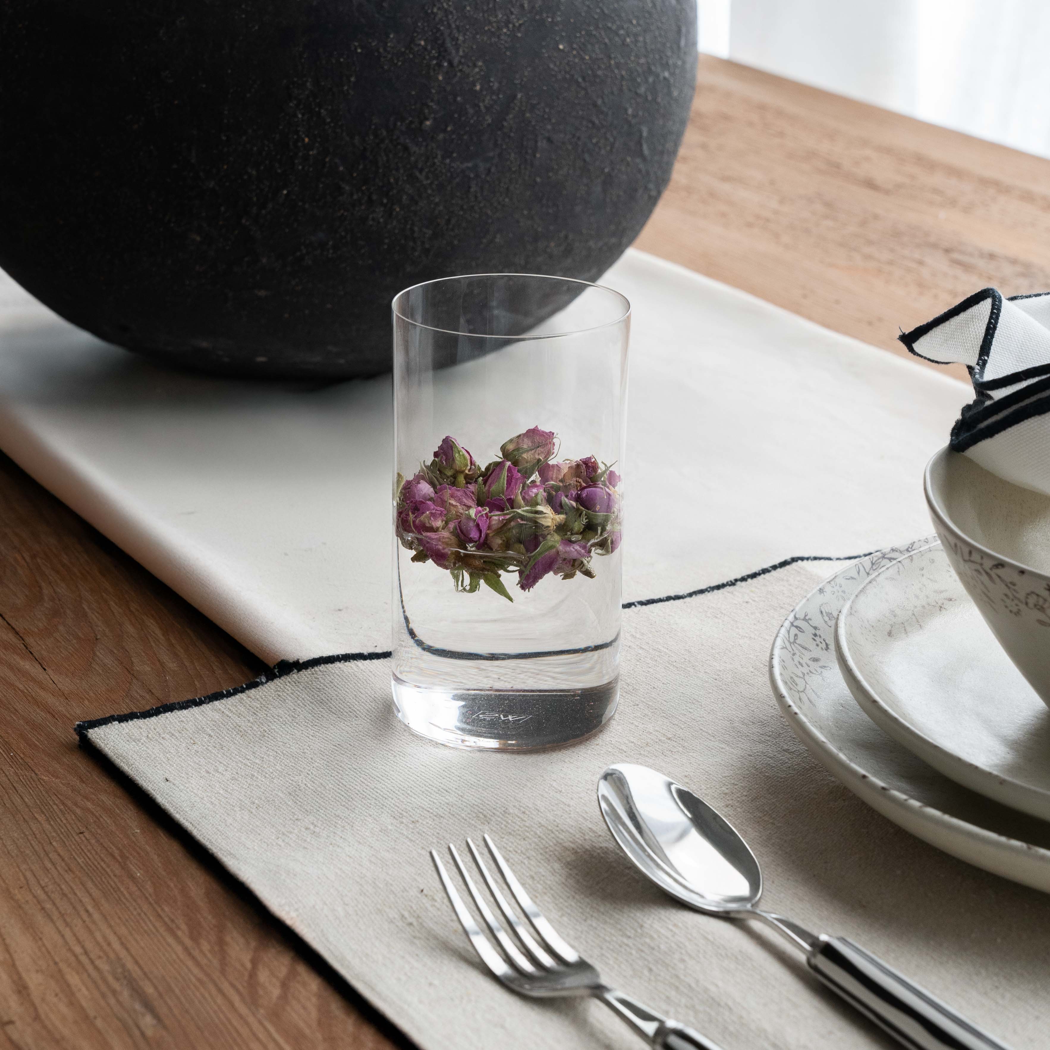 Kyoto Set Of 6 Big Water/Tumbler Glass - Glass Set - WS Living Furniture  Furniture Store in Dubai