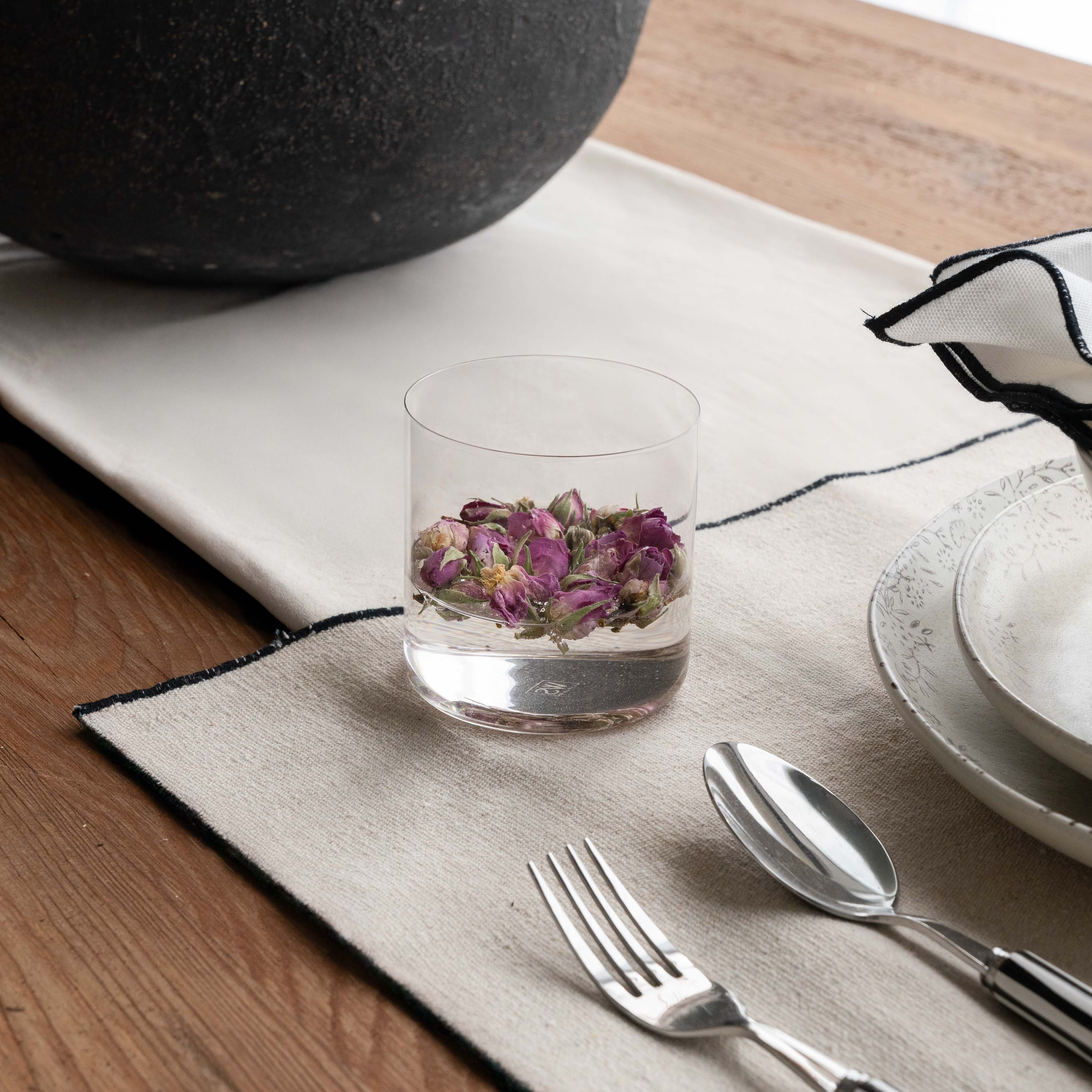 Kyoto Set Of 6 Small Water/Tumbler Glass - Glass Set - WS Living Furniture  Furniture Store in Dubai