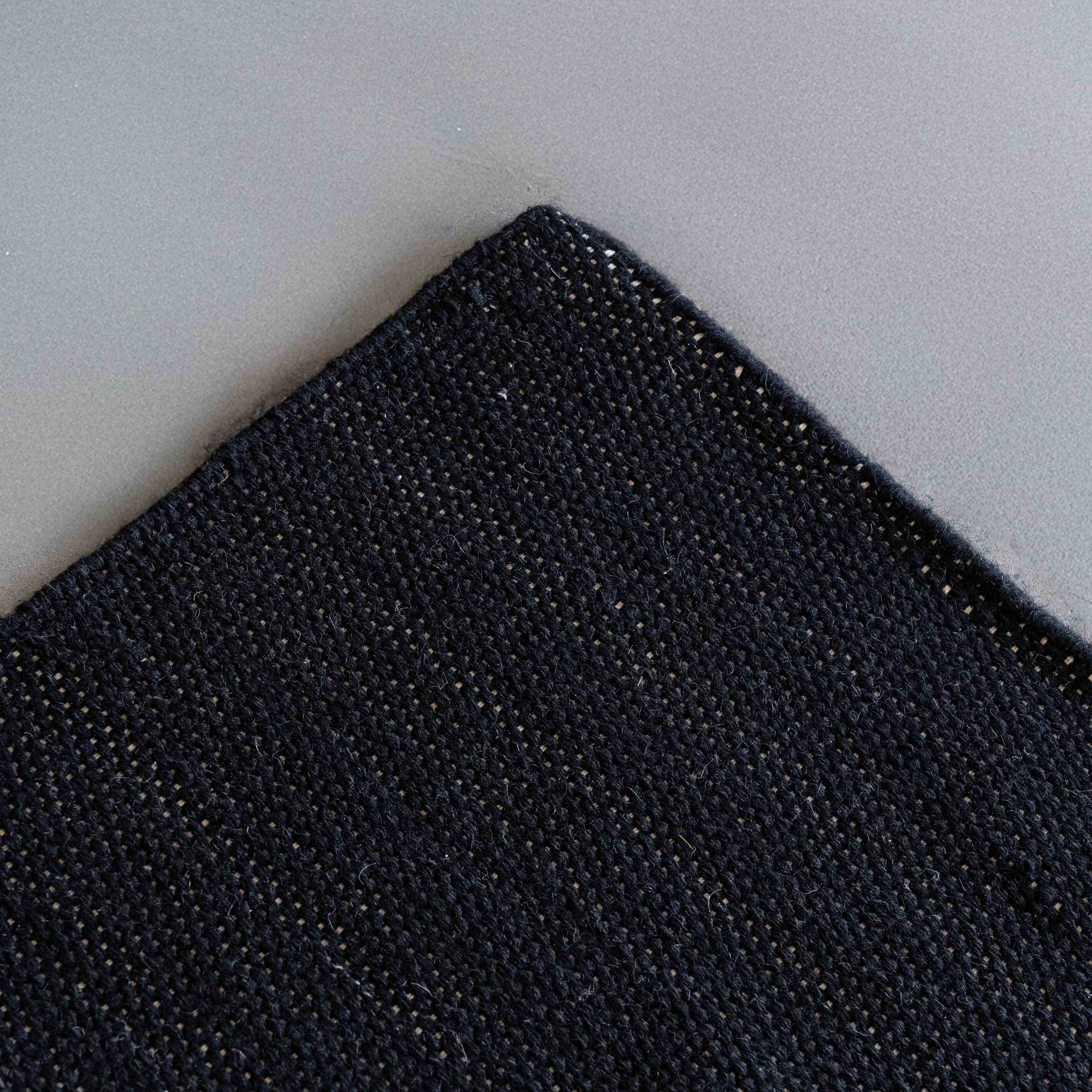 Lava Black Rust Handcrafted Wool Rug - Rugs - WS Living Furniture Furniture Store in Dubai