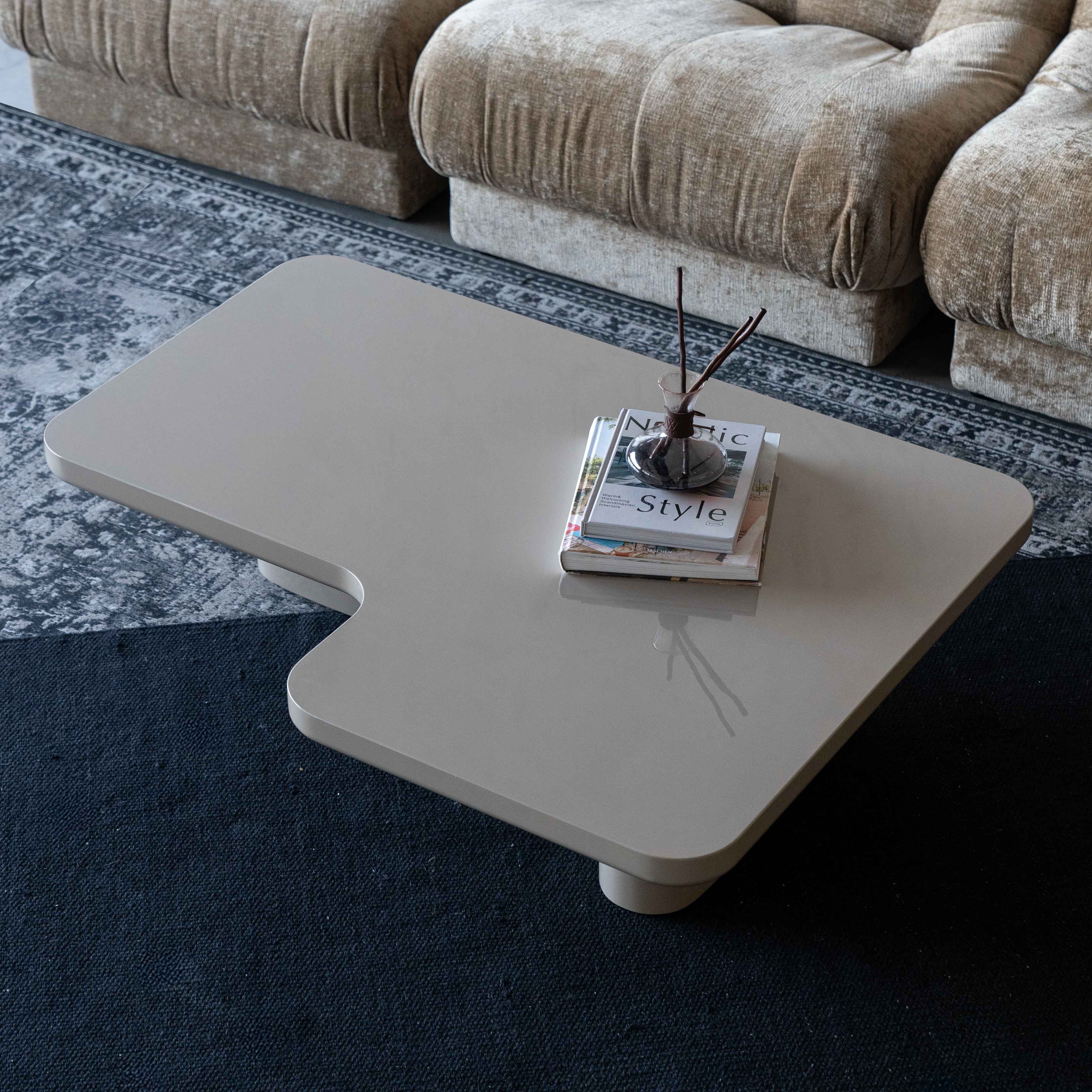 Layla Beige Modern Coffee Table - BIG _ N020A1.2 - BC151