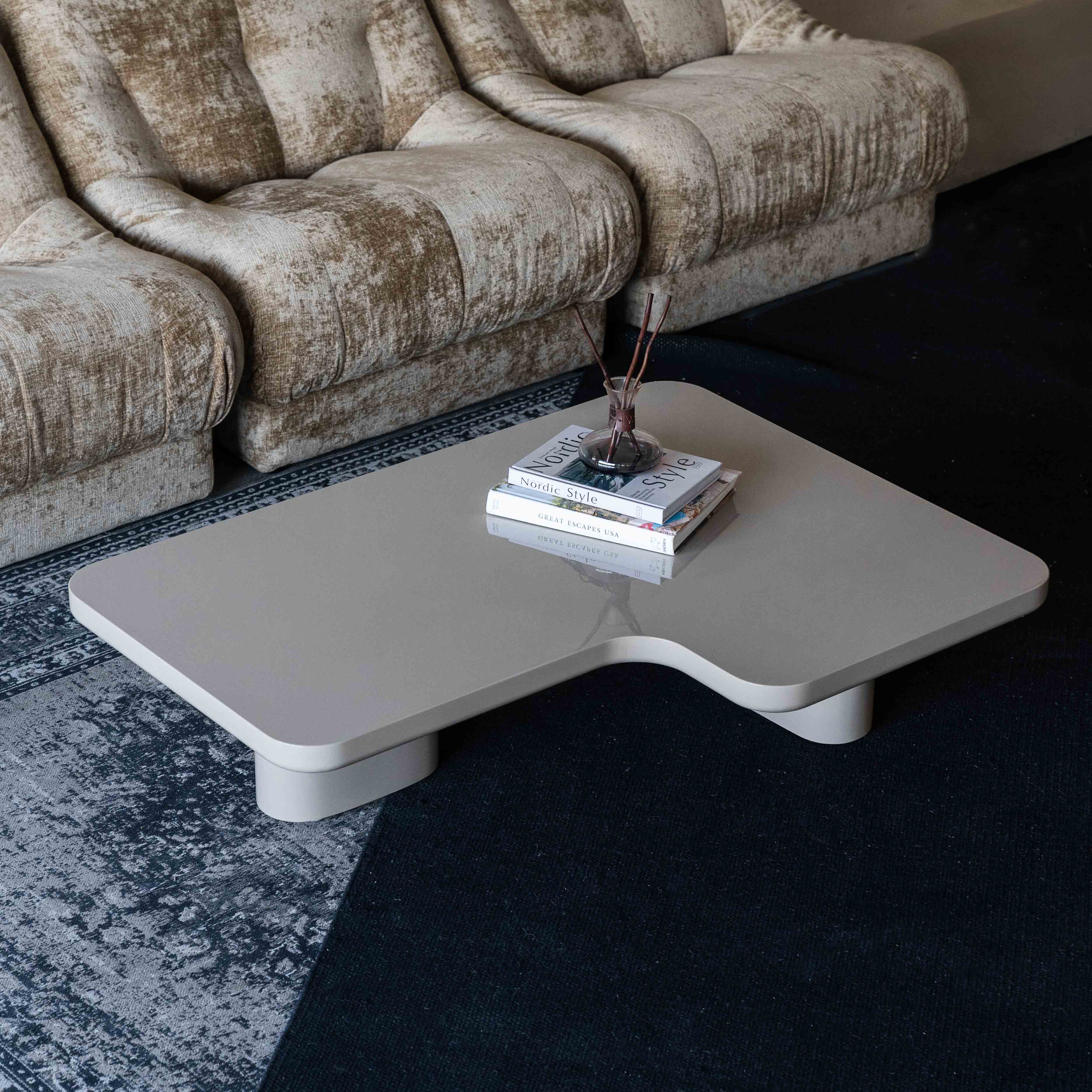 Layla Beige Modern Coffee Table - BIG _ N020A1.2 - BC151