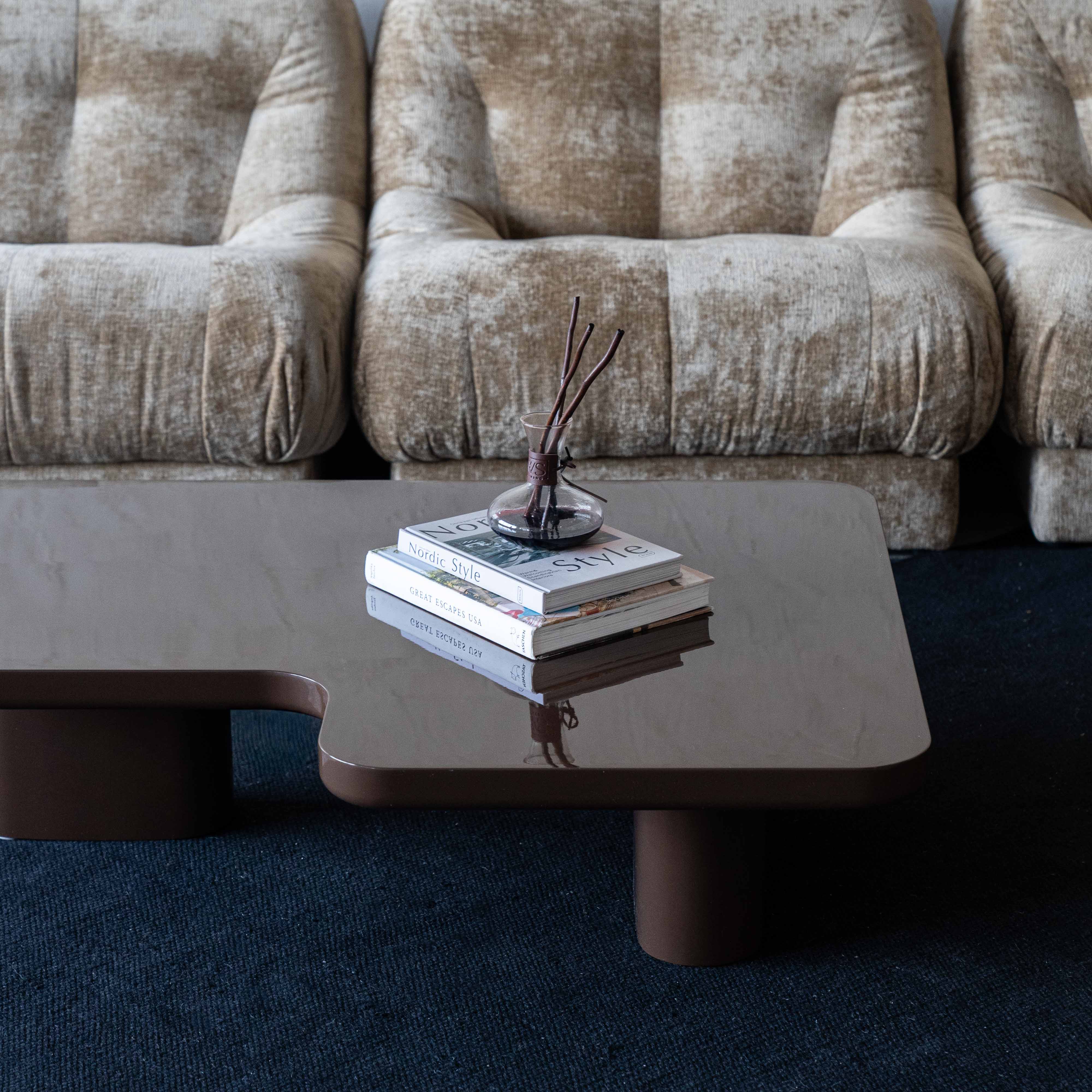 Layla Brown Modern Coffee Table - BIG _ N020A1.2 - BC68