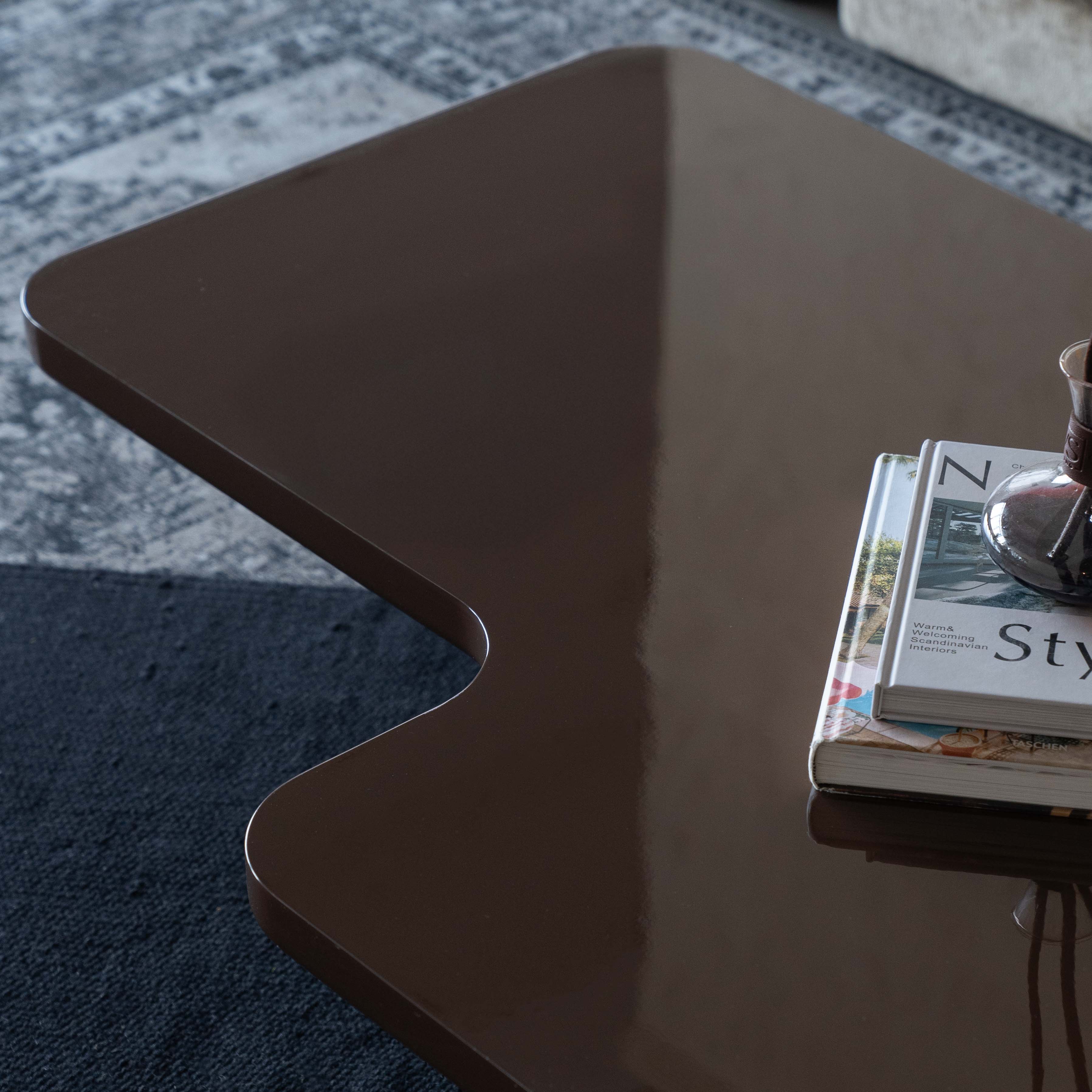 Layla Brown Modern Coffee Table - BIG _ N020A1.2 - BC68