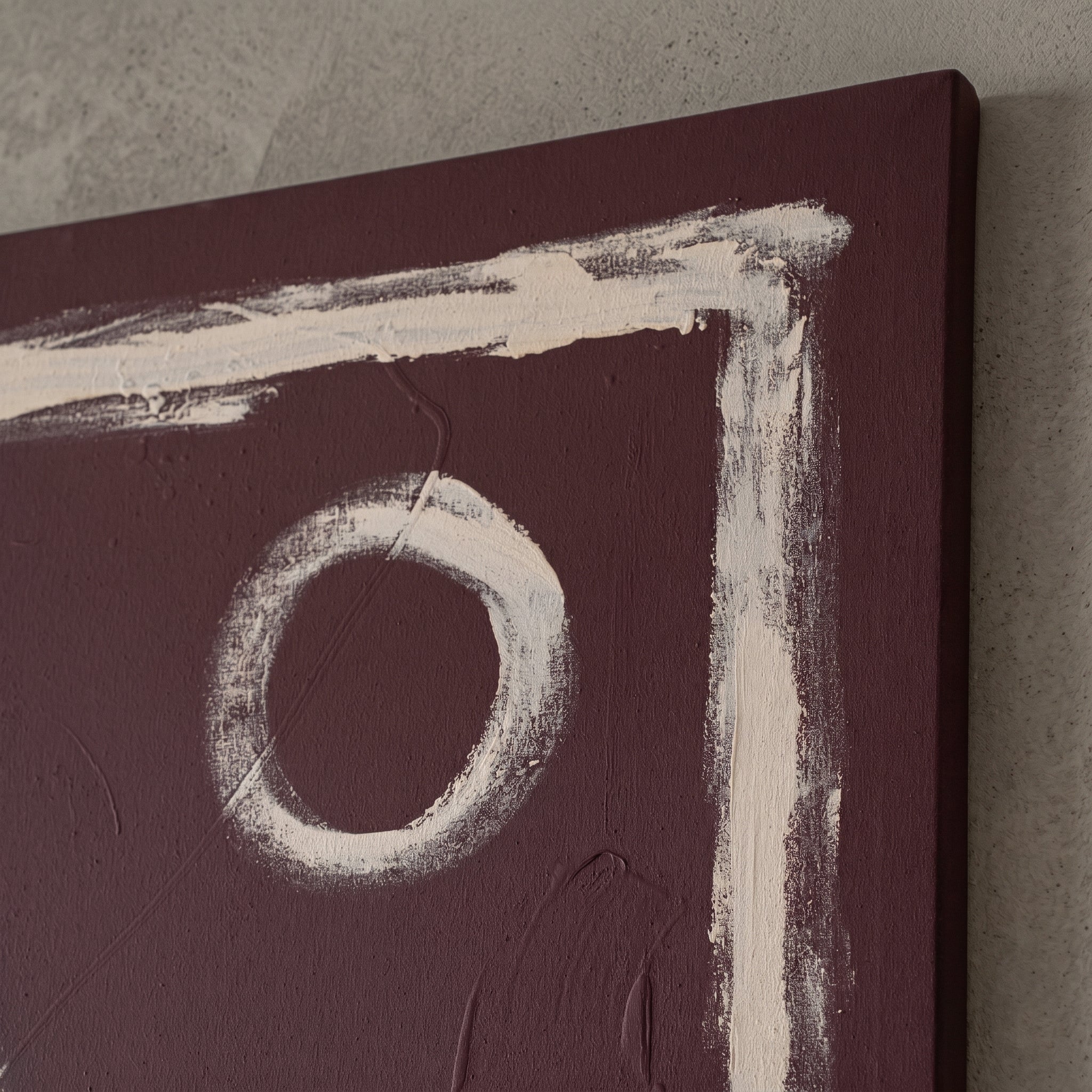 Halo Composition Handmade Wall Art Painting