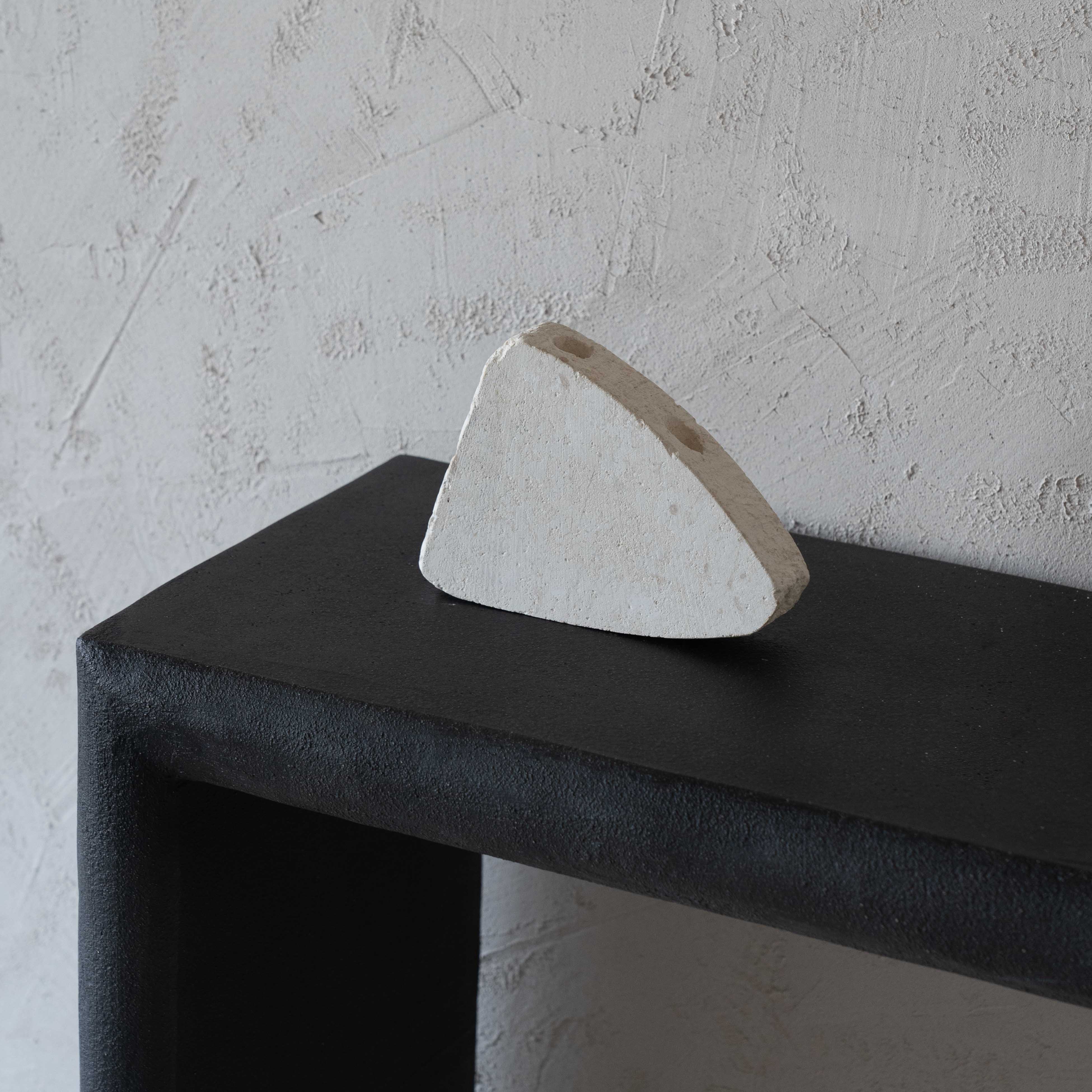 Natural Lime Stone Candle Holder - Candle Holder - WS Living Furniture Furniture Store in Dubai