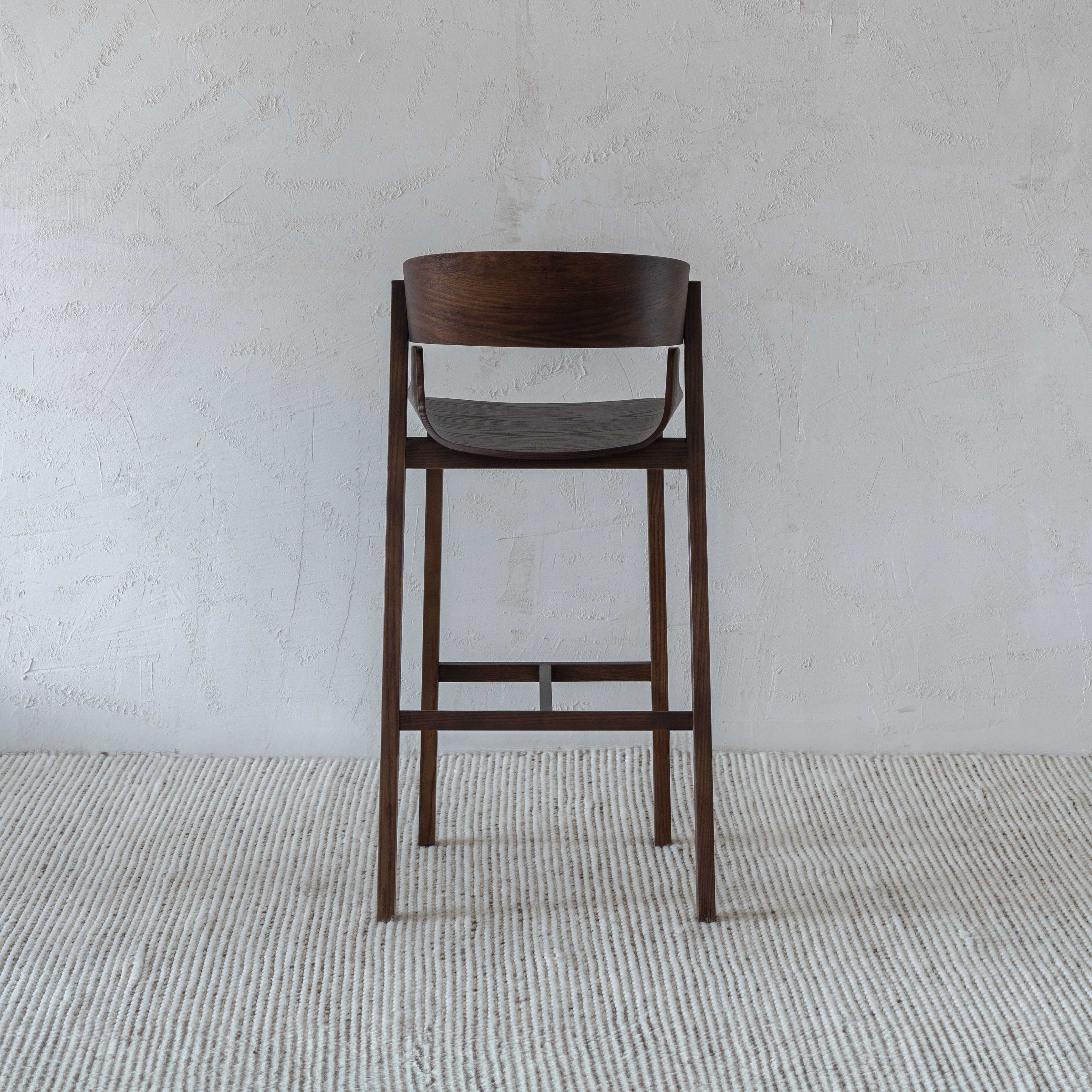 Linda Modern Solid Wood Bar Stool | Counter Chair - Bar Stool - WS Living Furniture Furniture Store in Dubai