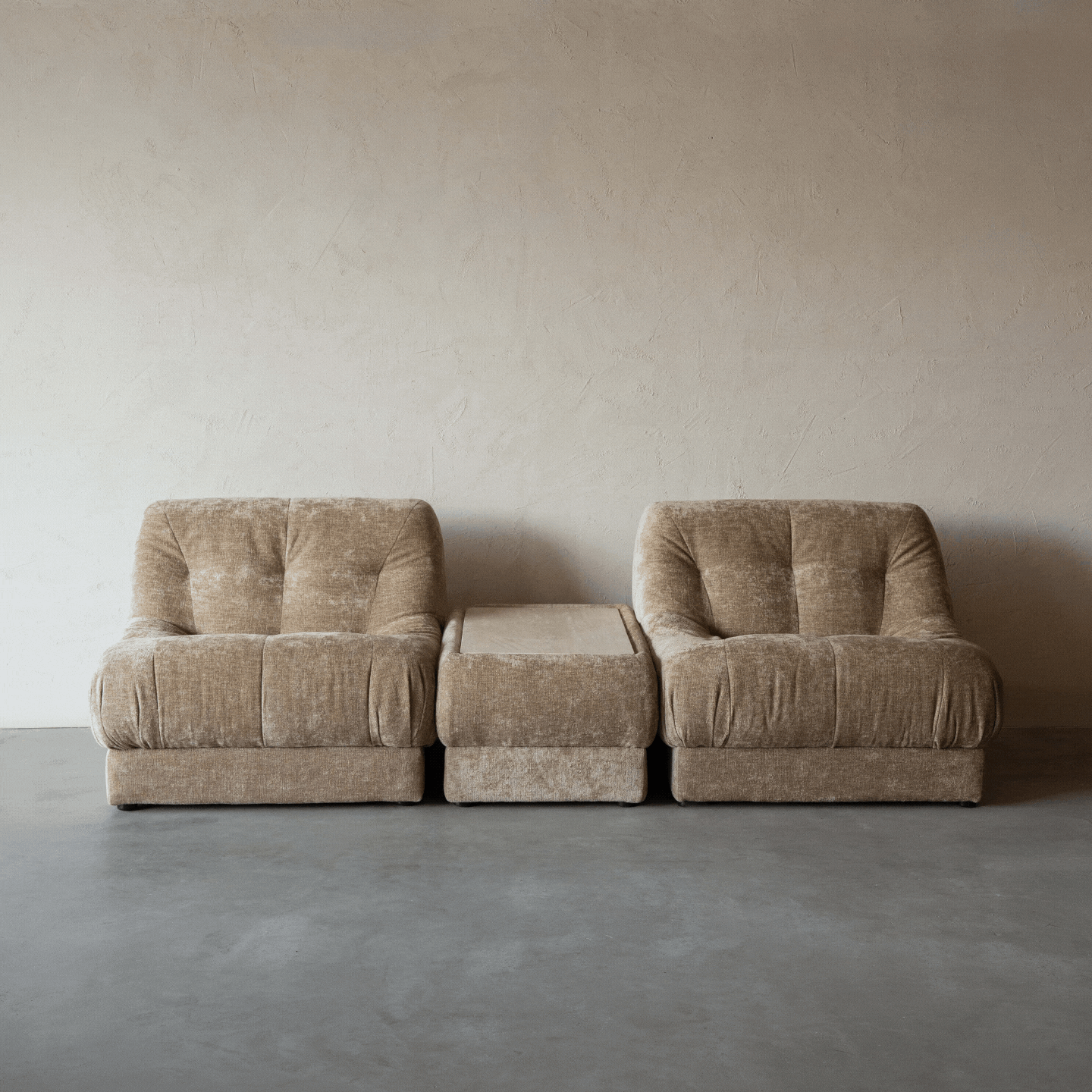 Alistair Beige Modern Modular Sofa - Sofas - WS Living Furniture Furniture Store in Dubai