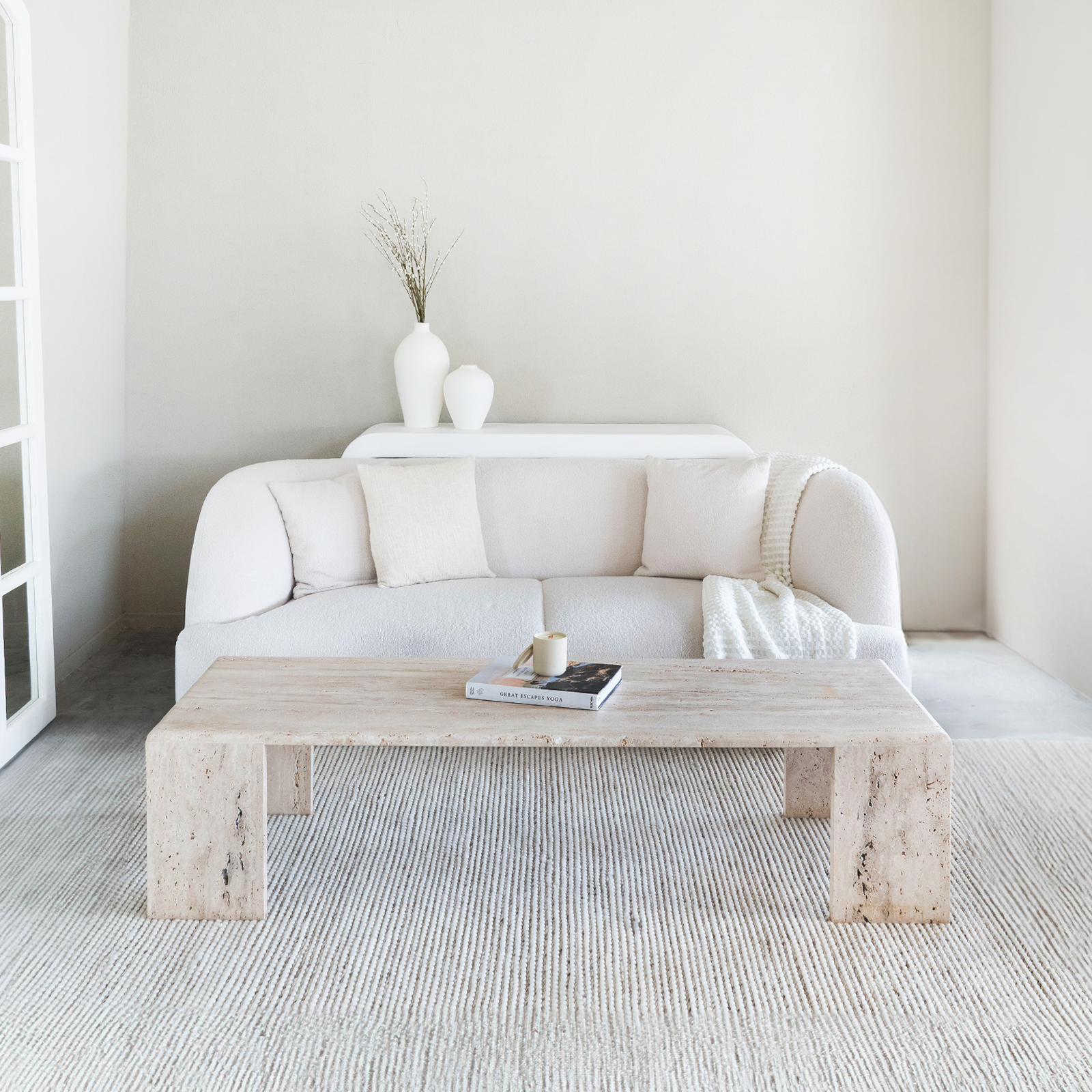 Loraine Coffee Table-Rectangle - Coffee Table - WS Living Furniture Furniture Store in Dubai