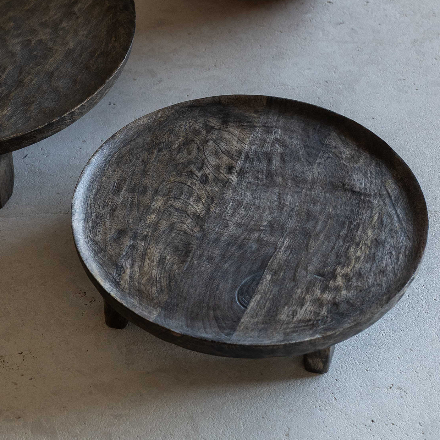 Clayton Mango Wood Serving Tray & Cake Stand