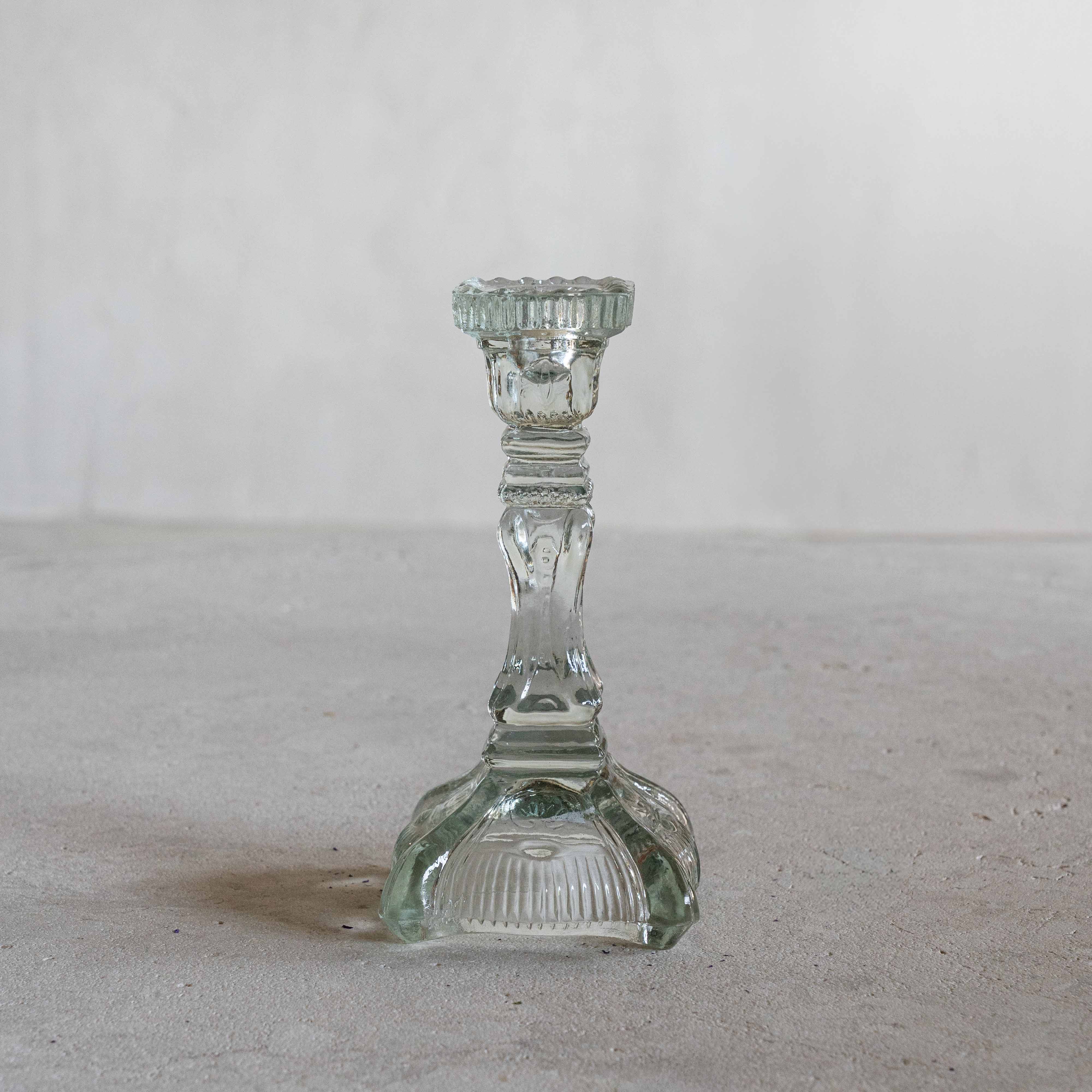 Lumiere Classic Vintage Glass Candle Holder - SE-66342 - Floor Candle Holder - WS Living Furniture Furniture Store in Dubai