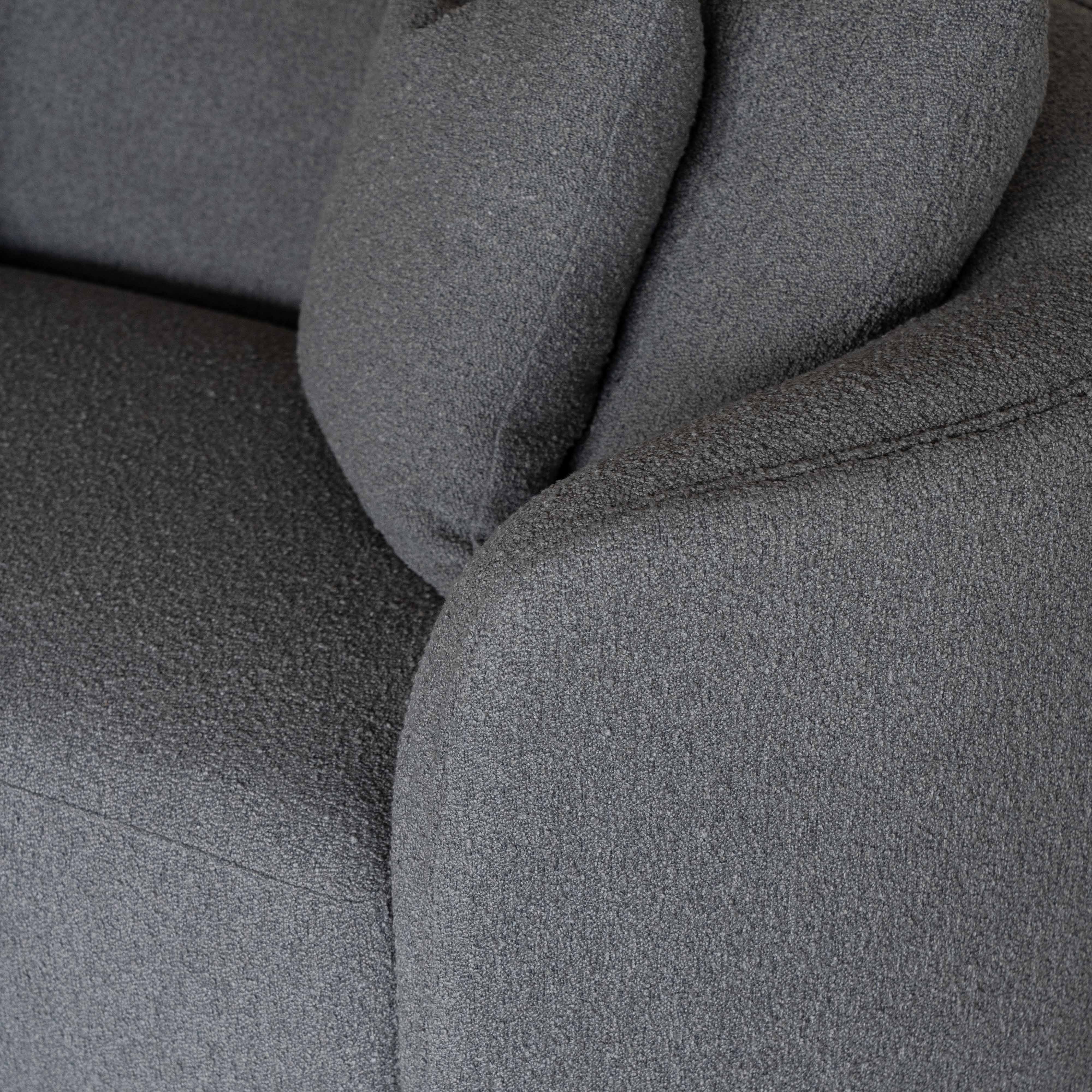 Luna Modern 4 Seater Curve Sofa - Sofa - WS Living Furniture Furniture Store in Dubai