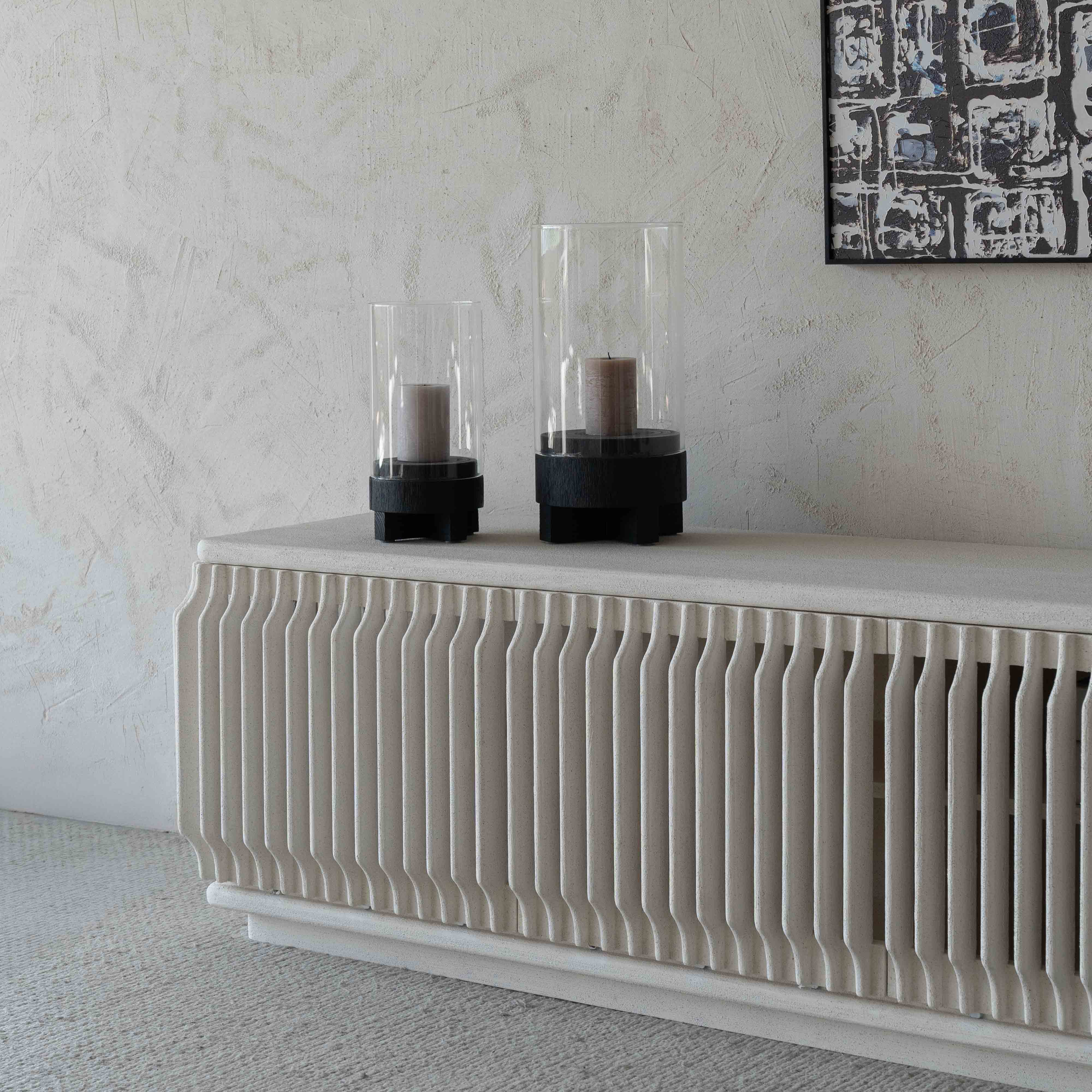 Luxe Loom White Modern TV Unit - TV Units - WS Living Furniture Furniture Store in Dubai