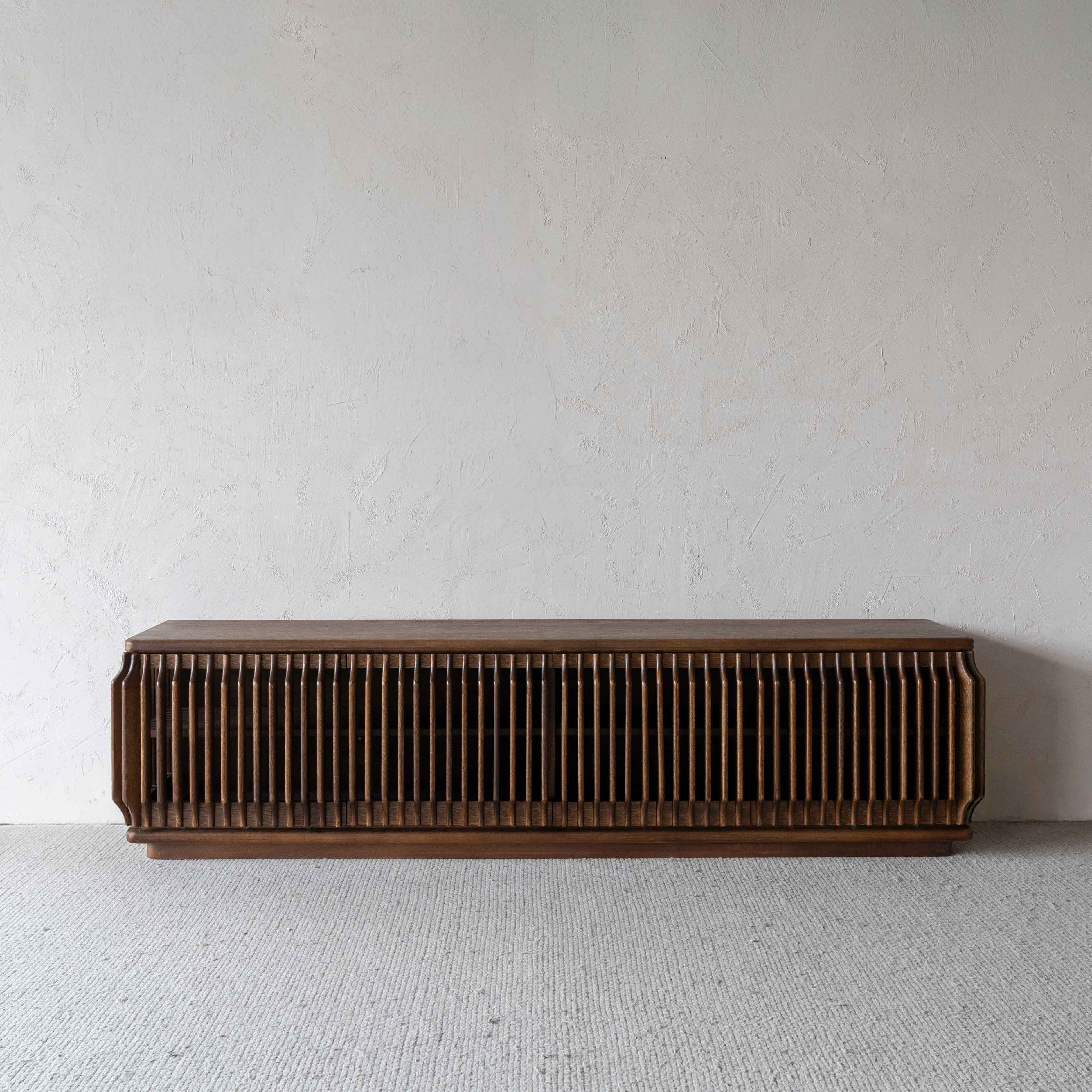 Luxe Loom Dark Walnut Modern TV Unit - TV Units - WS Living Furniture Furniture Store in Dubai