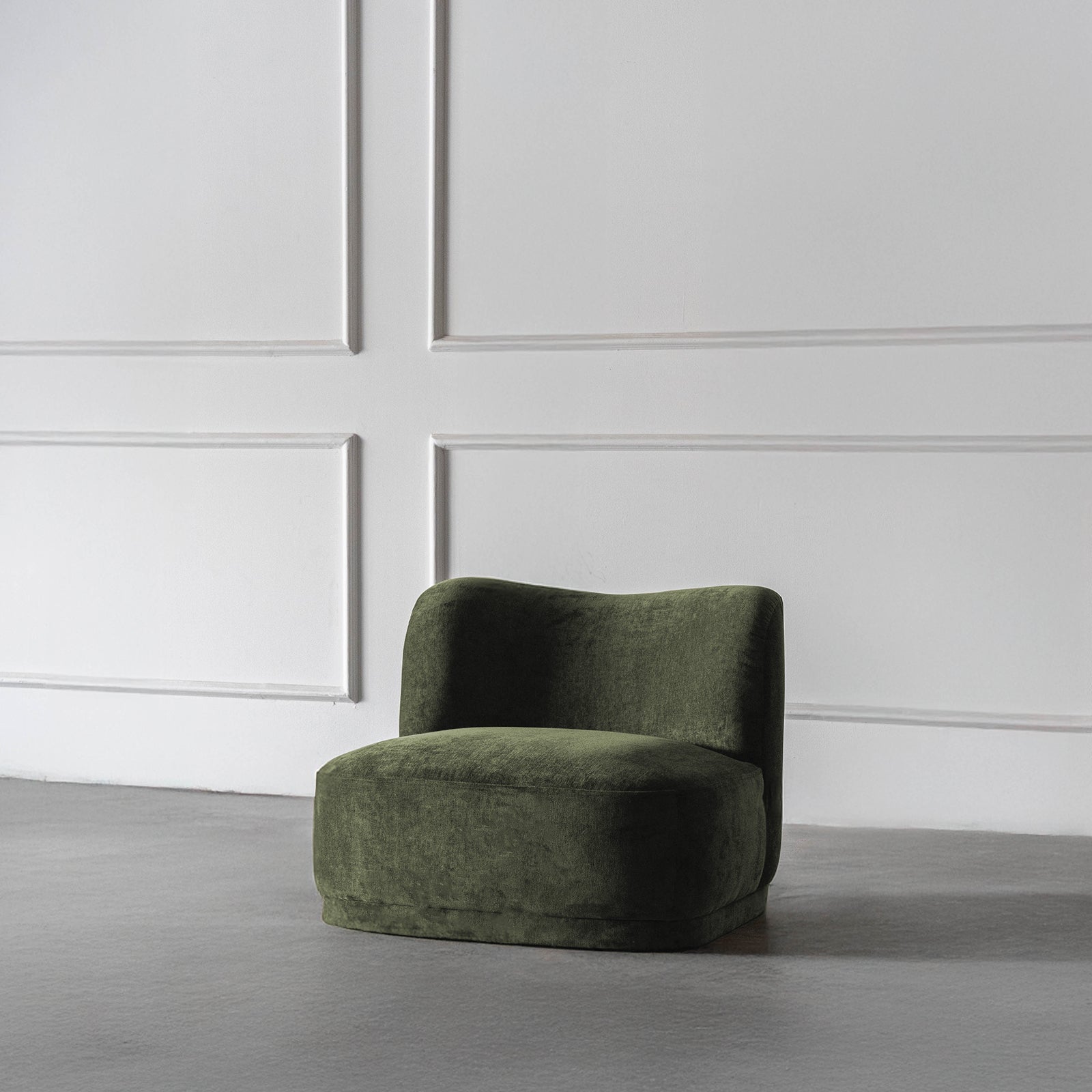 Lysandra Low Accent Lounge Chair - Green - 13305-29 - Arm chair - WS Living Furniture Furniture Store in Dubai