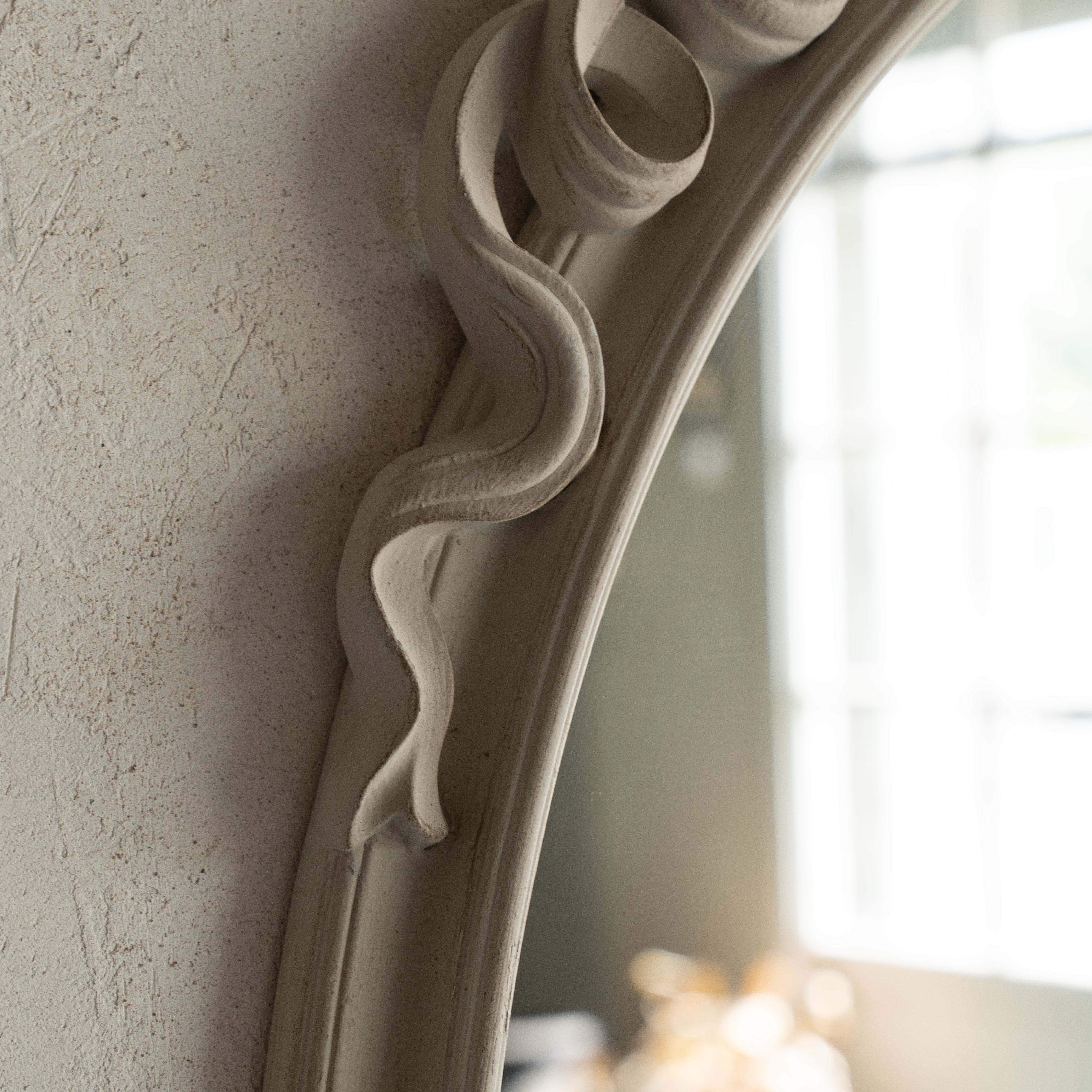 Mia Antique Oval Shape - Wall Mirror