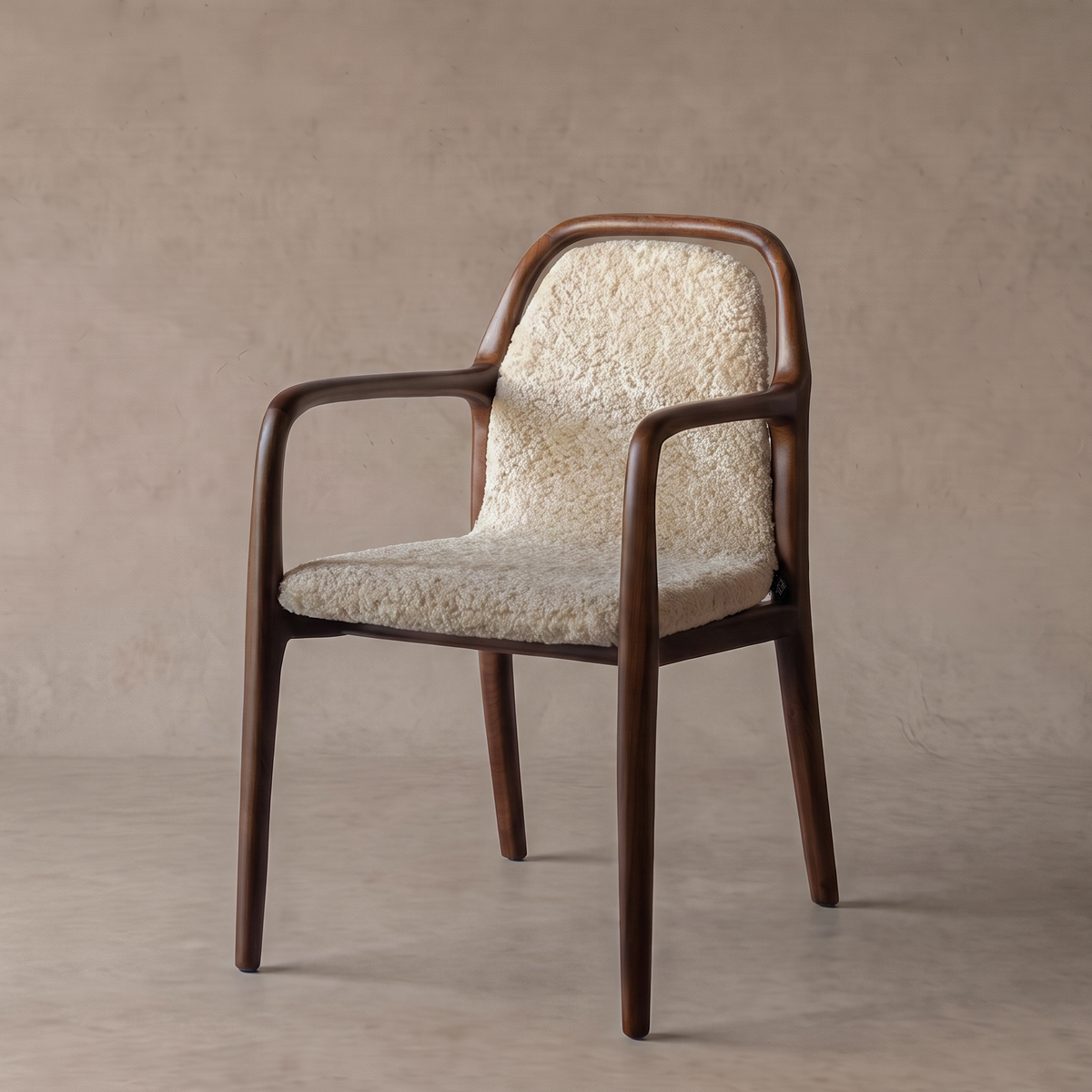 Renzo Mid-Century Wood Dining Chair