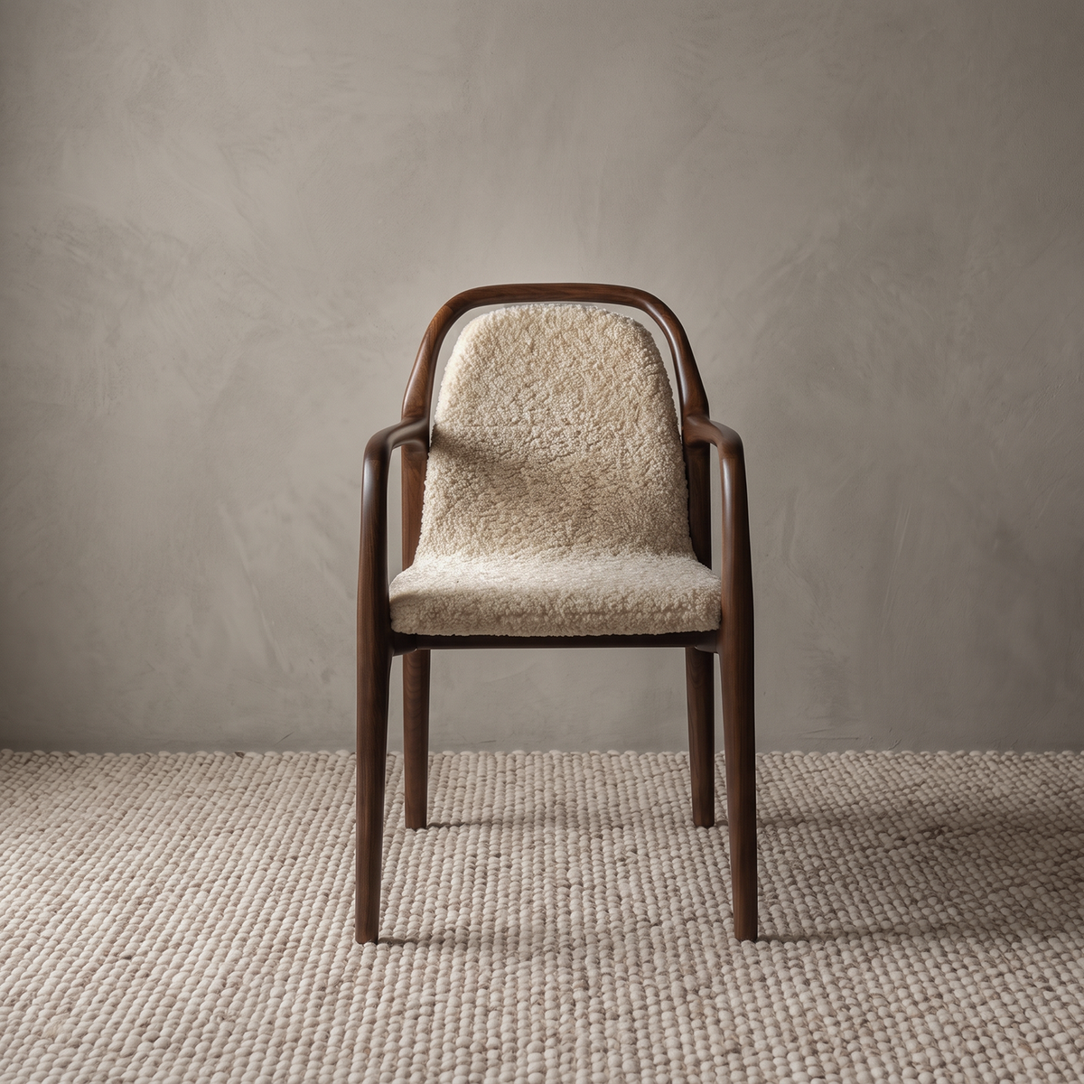 Renzo Mid-Century Wood Dining Chair