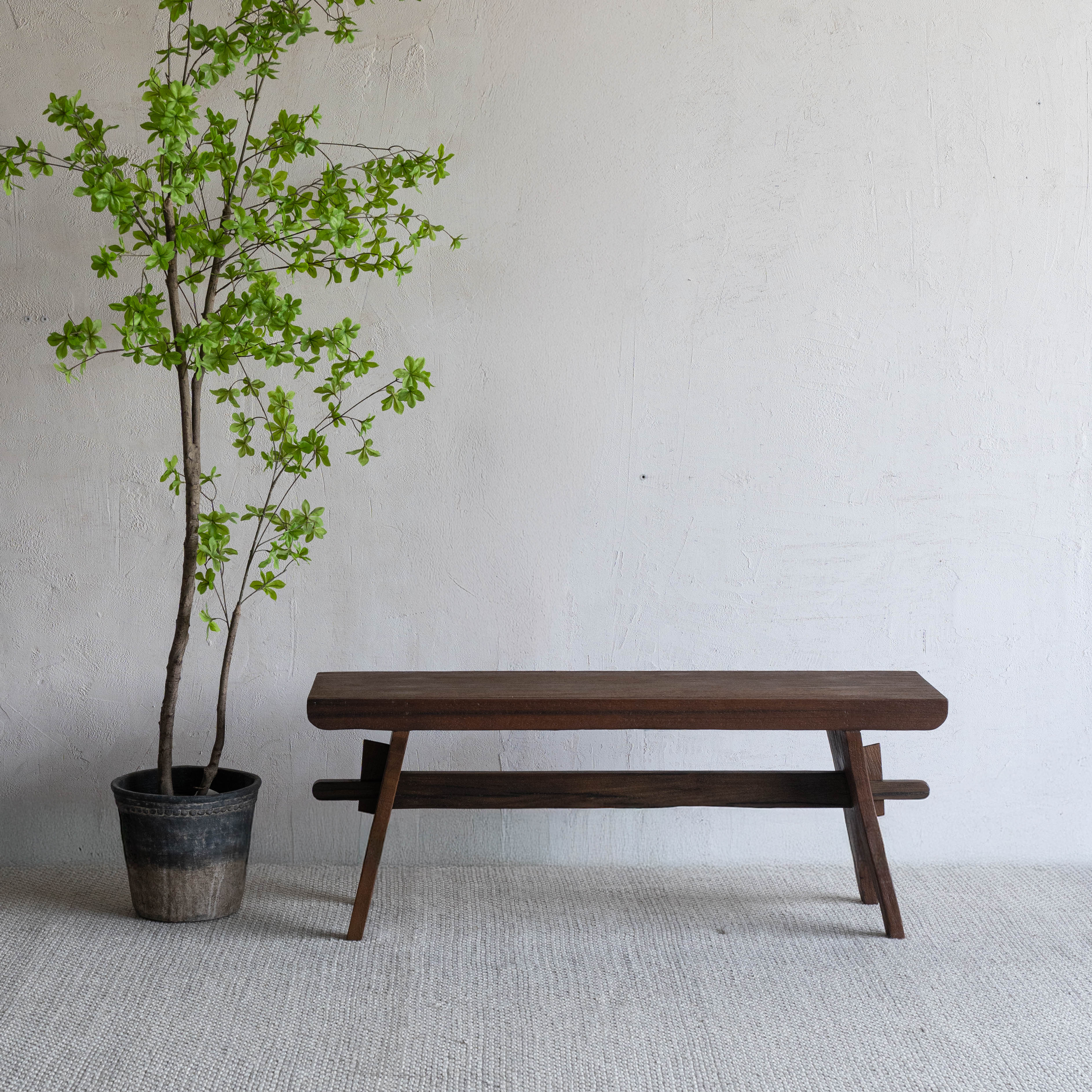 Maddox Artisan Teak Wood Bench